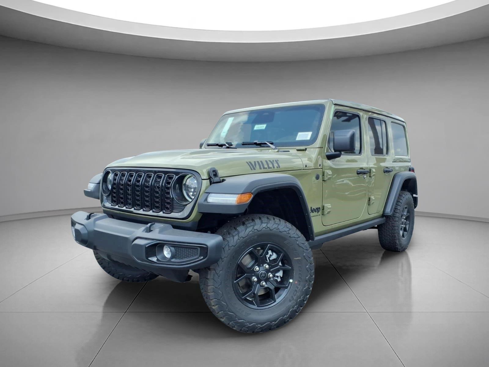 Jeep Wrangler 2026 バックミラー New 2026 Jeep Wrangler Willys 4-door in Columbia #28341X | Mills