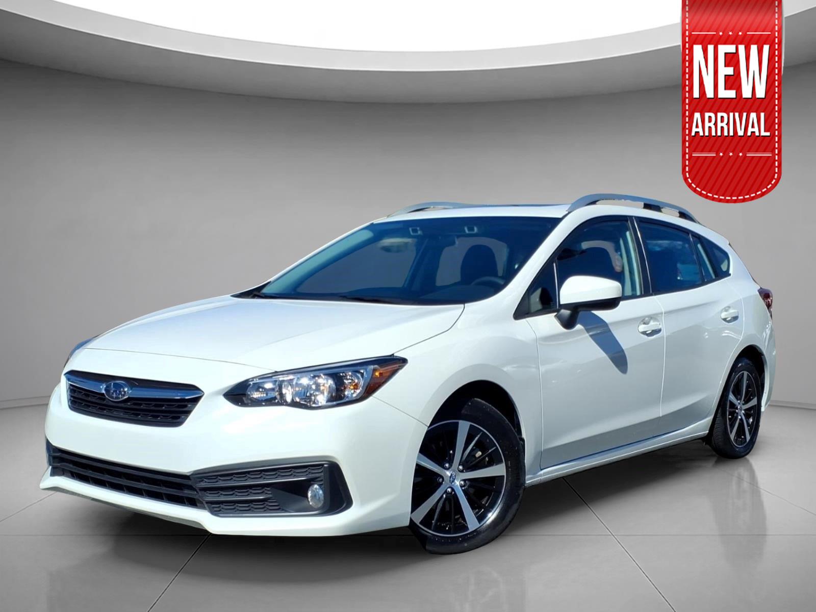 Crystal White Pearl 2023 Subaru Impreza Wagon All-Wheel Drive Continuously Variable Transmission