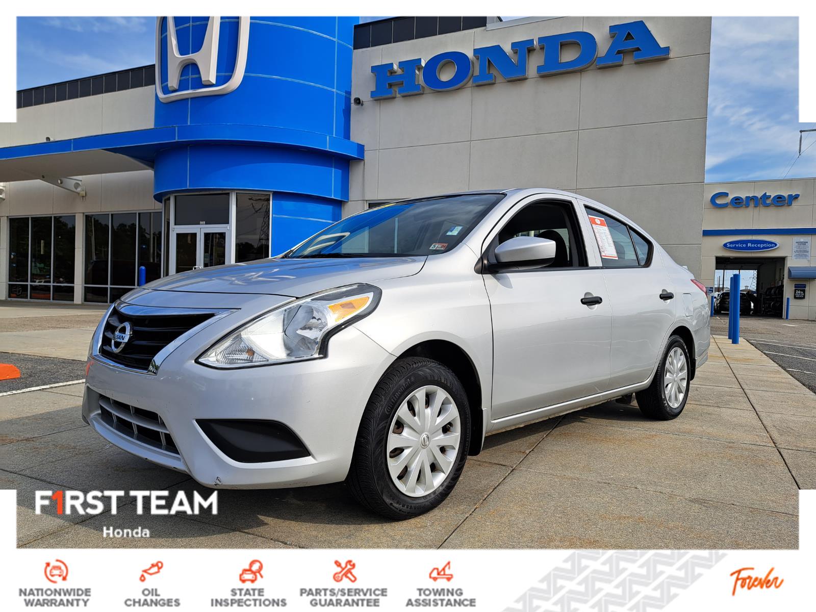 2016 Nissan Versa S Plus Sedan 4 Dr. Front Wheel Drive