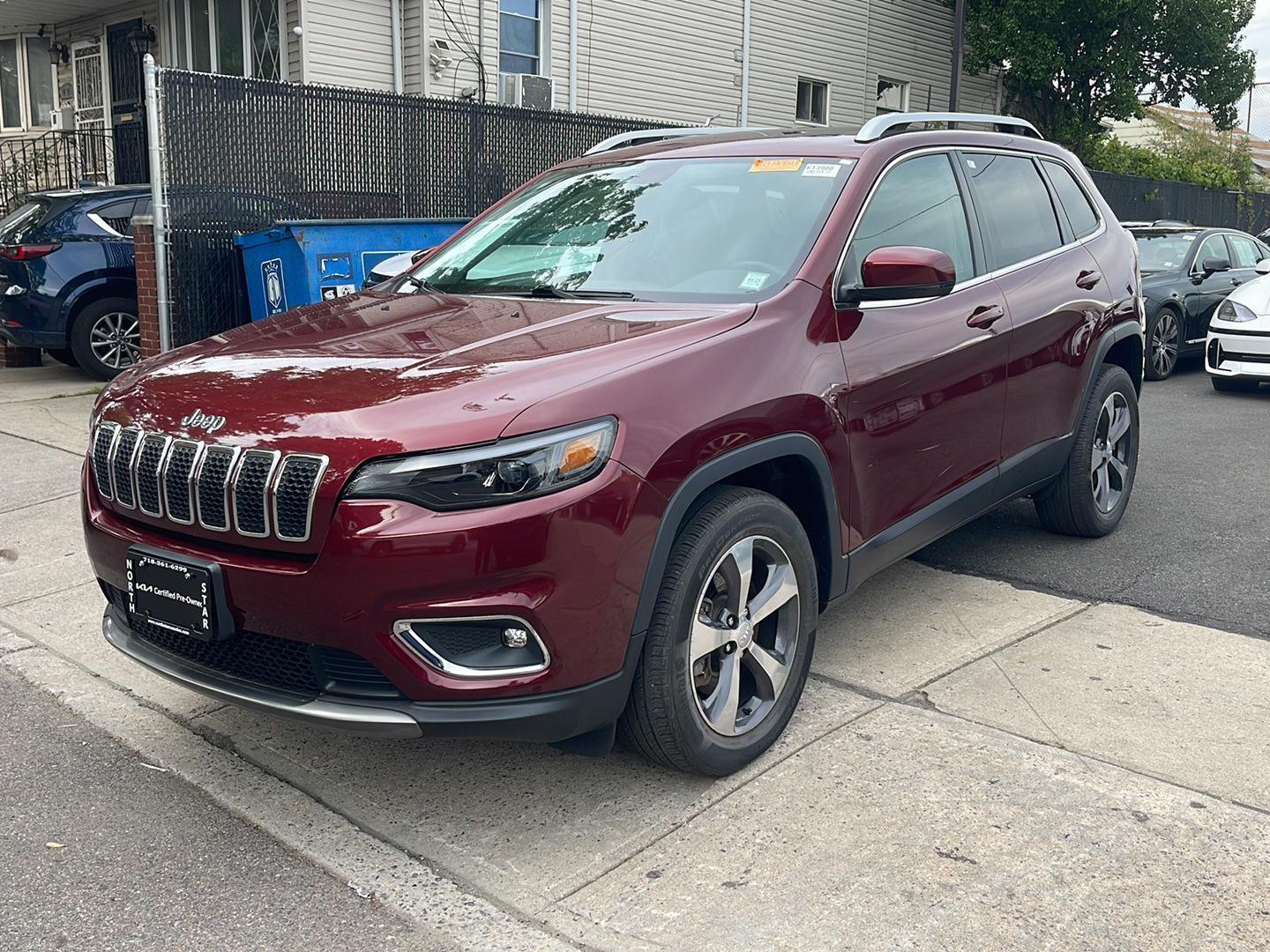 Velvet Red Pearlcoat 2019 Jeep Cherokee Limited 4WD SUV / Crossover Four-Wheel Drive 9-Speed Automatic
