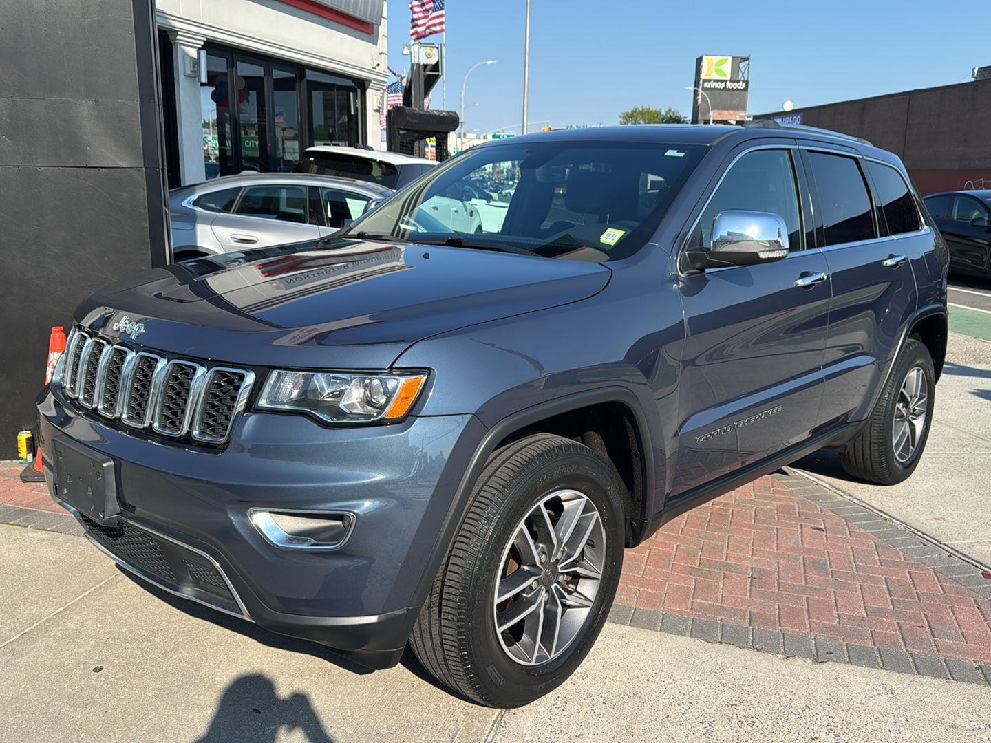 Slate Blue Pearlcoat 2020 Jeep Grand Cherokee Limited 4WD SUV / Crossover Four-Wheel Drive 8-Speed Automatic