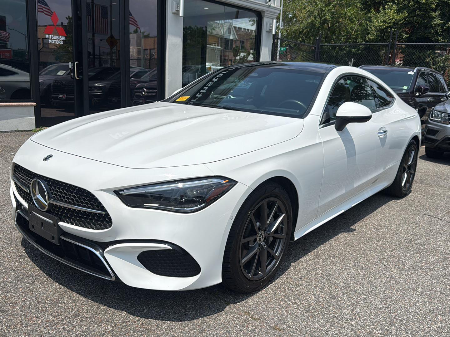 Polar White 2025 Mercedes-Benz CLE Coupe All-Wheel Drive Automatic