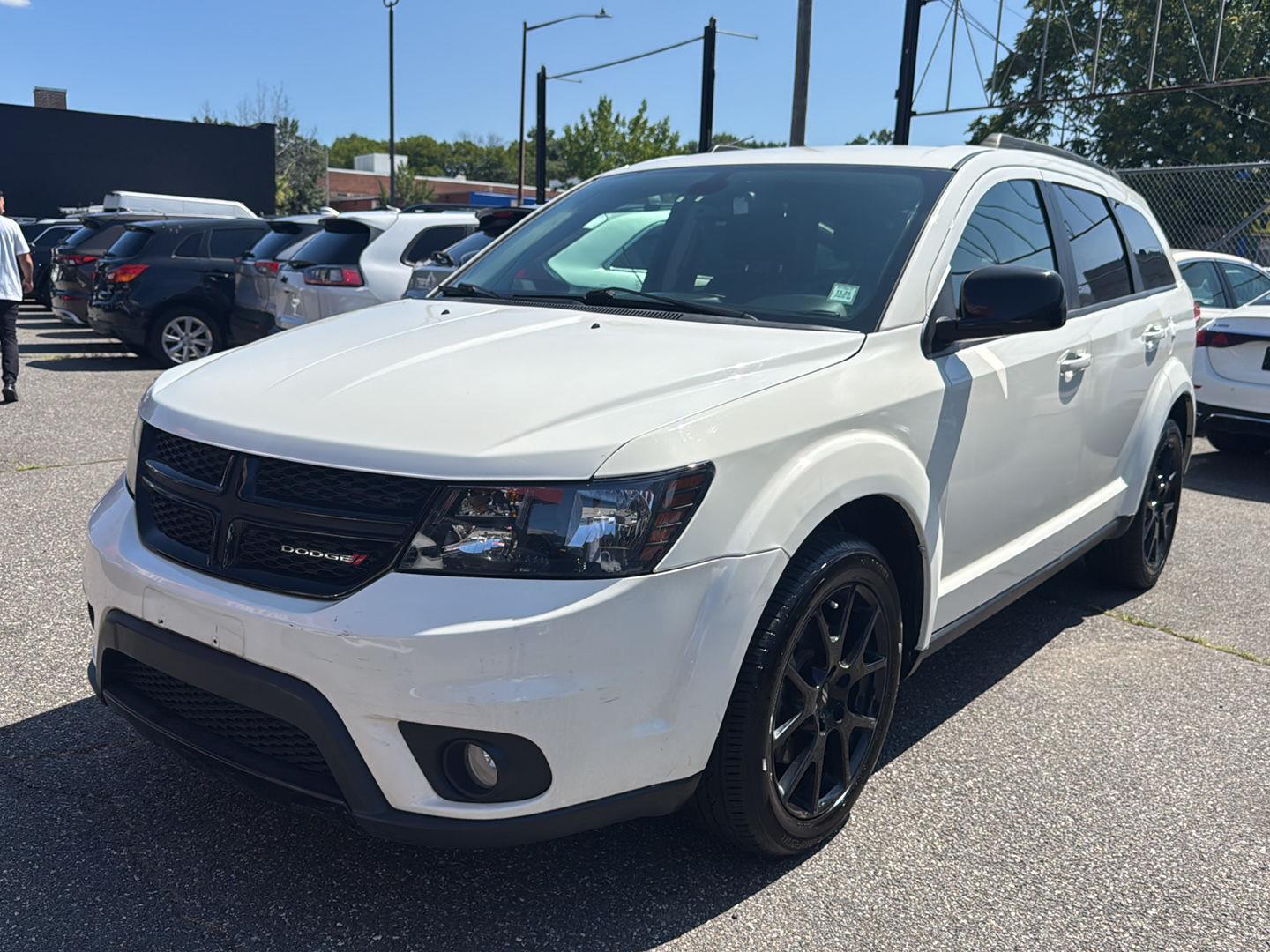 Vice White 2019 Dodge Journey SUV / Crossover Front-Wheel Drive 4-Speed Automatic