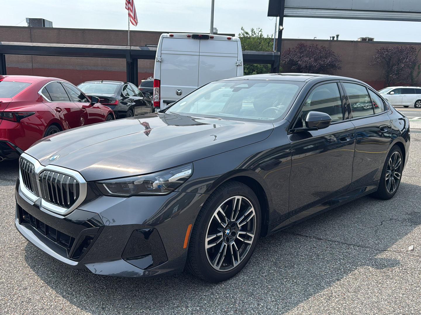 Gray 2026 BMW 5 Series Sedan All-Wheel Drive 8-Speed Automatic