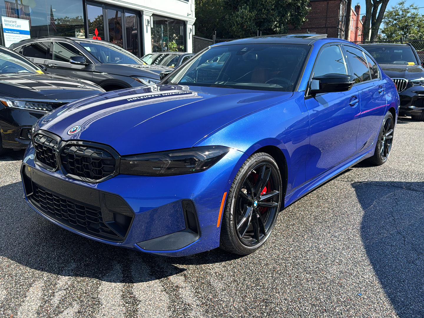 Portimao Blue Metallic 2024 BMW 3 Series Sedan All-Wheel Drive Automatic