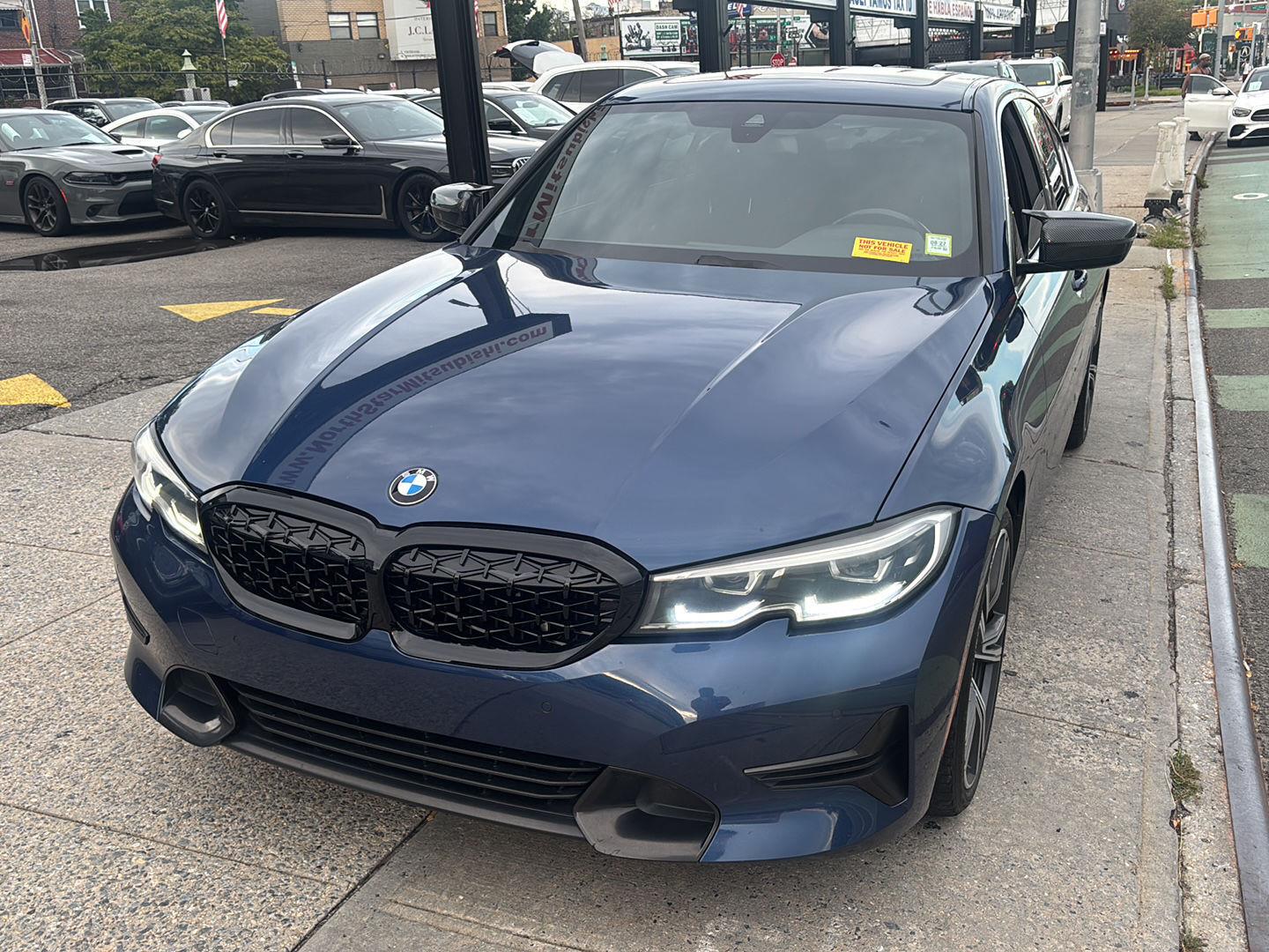 Phytonic Blue Metallic 2021 BMW 3 Series Sedan Rear-Wheel Drive Automatic