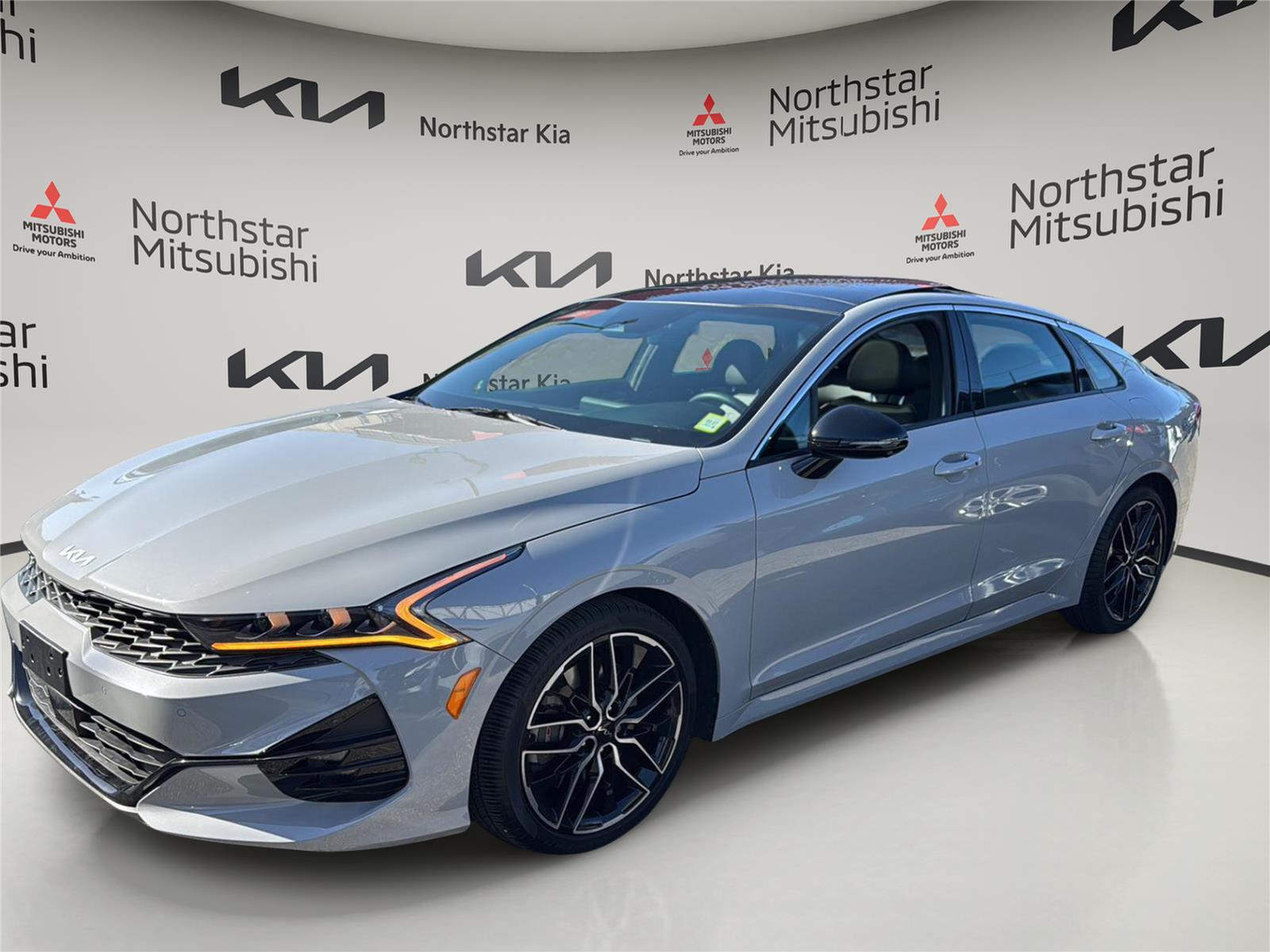 Wolf Gray 2023 Kia K5 GT FWD Sedan Front-Wheel Drive Automatic