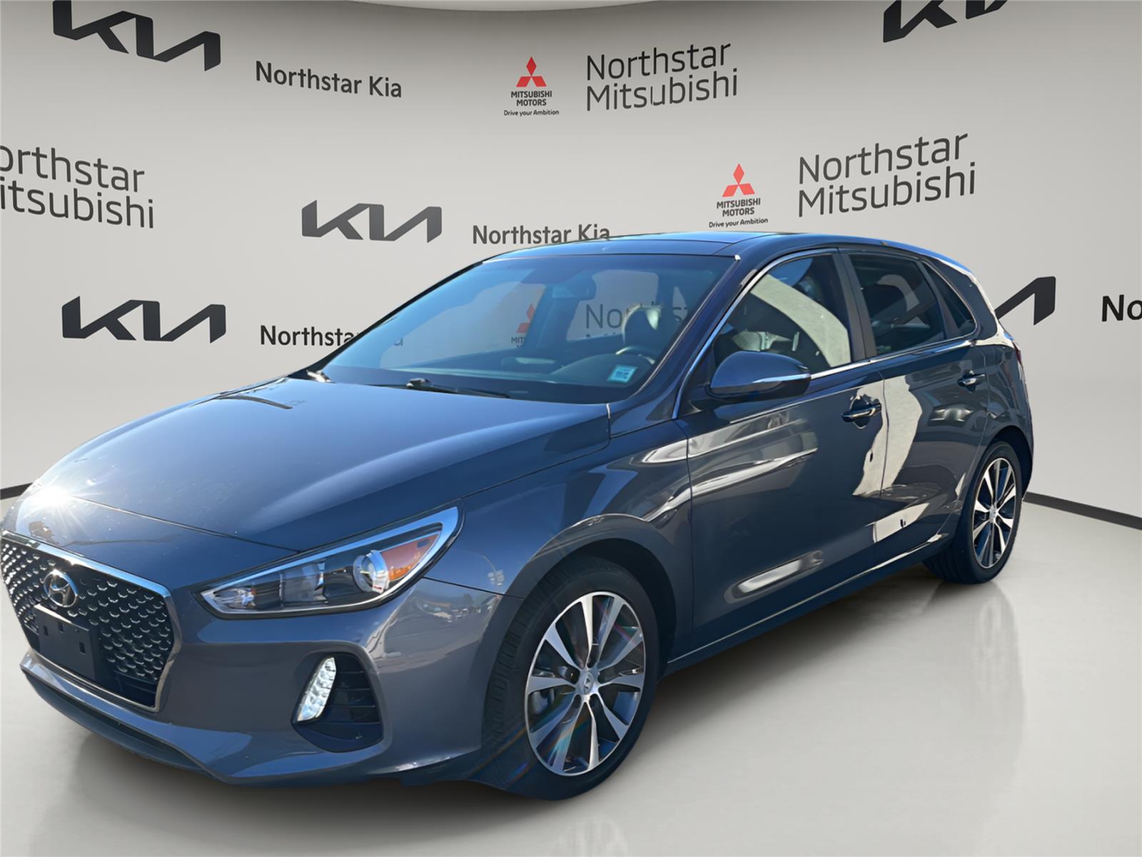 Summit Gray 2019 Hyundai Elantra GT FWD Hatchback Front-Wheel Drive Automatic