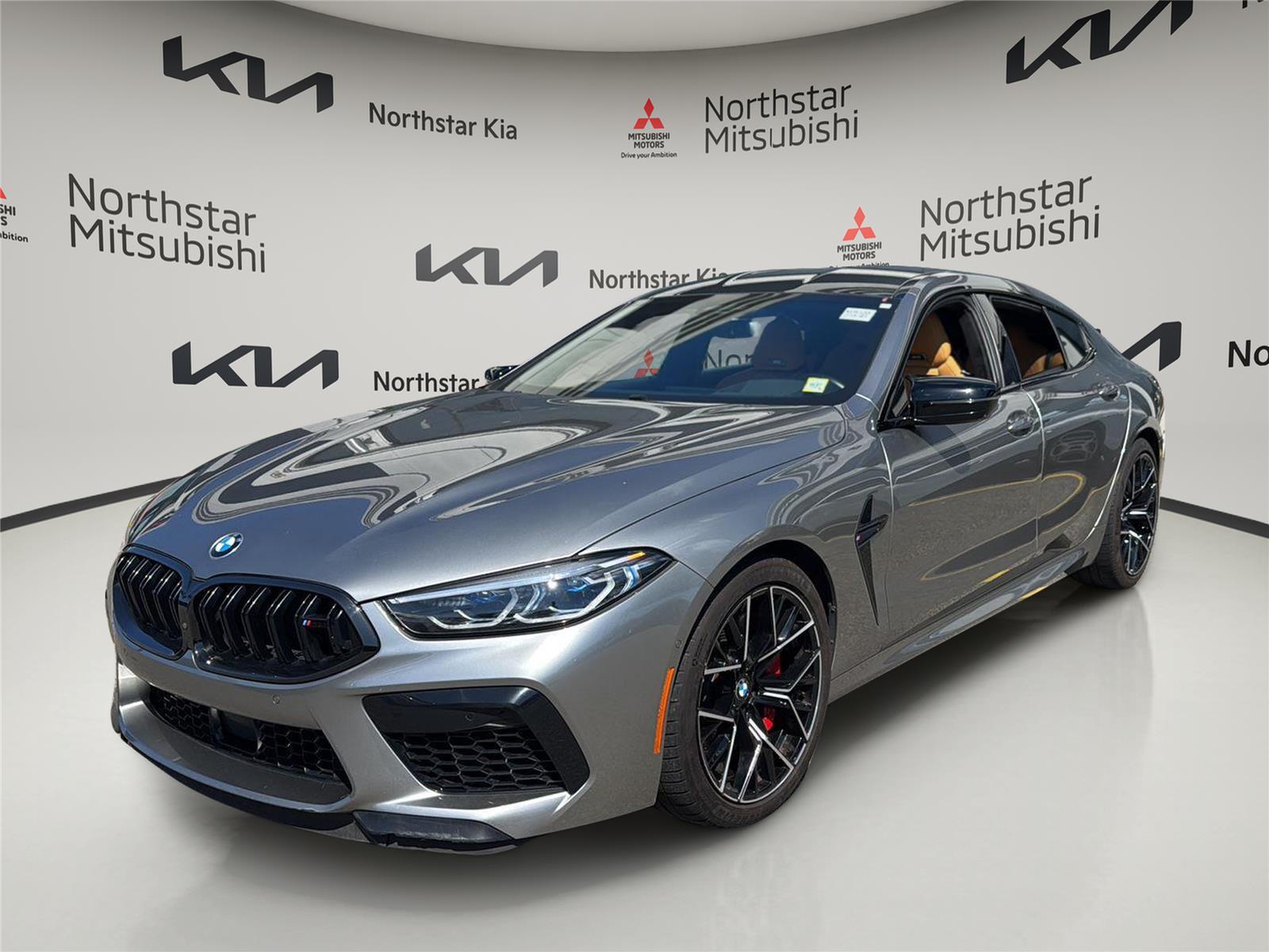 Gray (Donington Grey Metallic) 2022 BMW M8 Sedan All-Wheel Drive Automatic