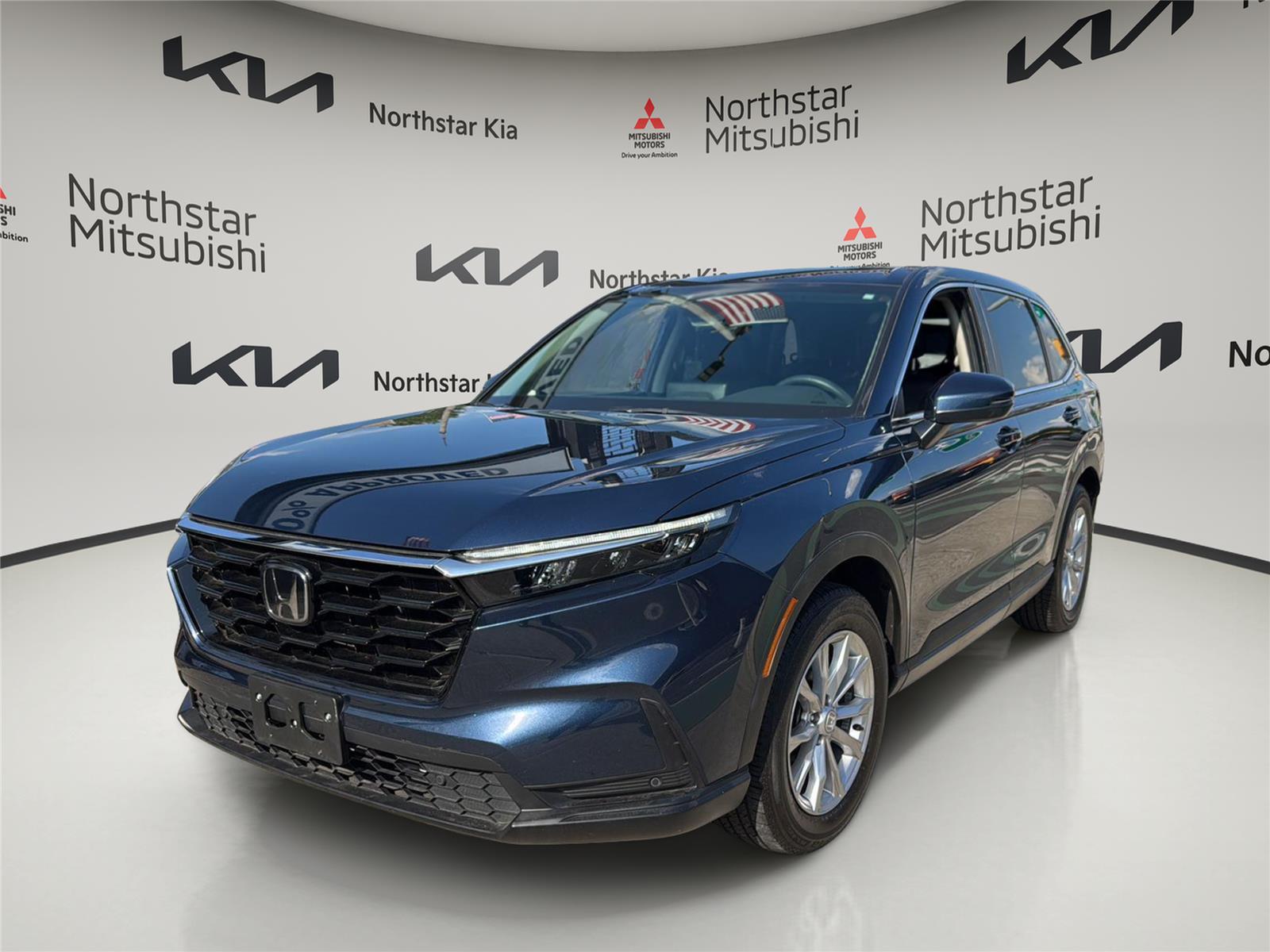 Canyon River Blue Metallic 2023 Honda CR-V EX-L AWD SUV / Crossover All-Wheel Drive Continuously Variable Transmission