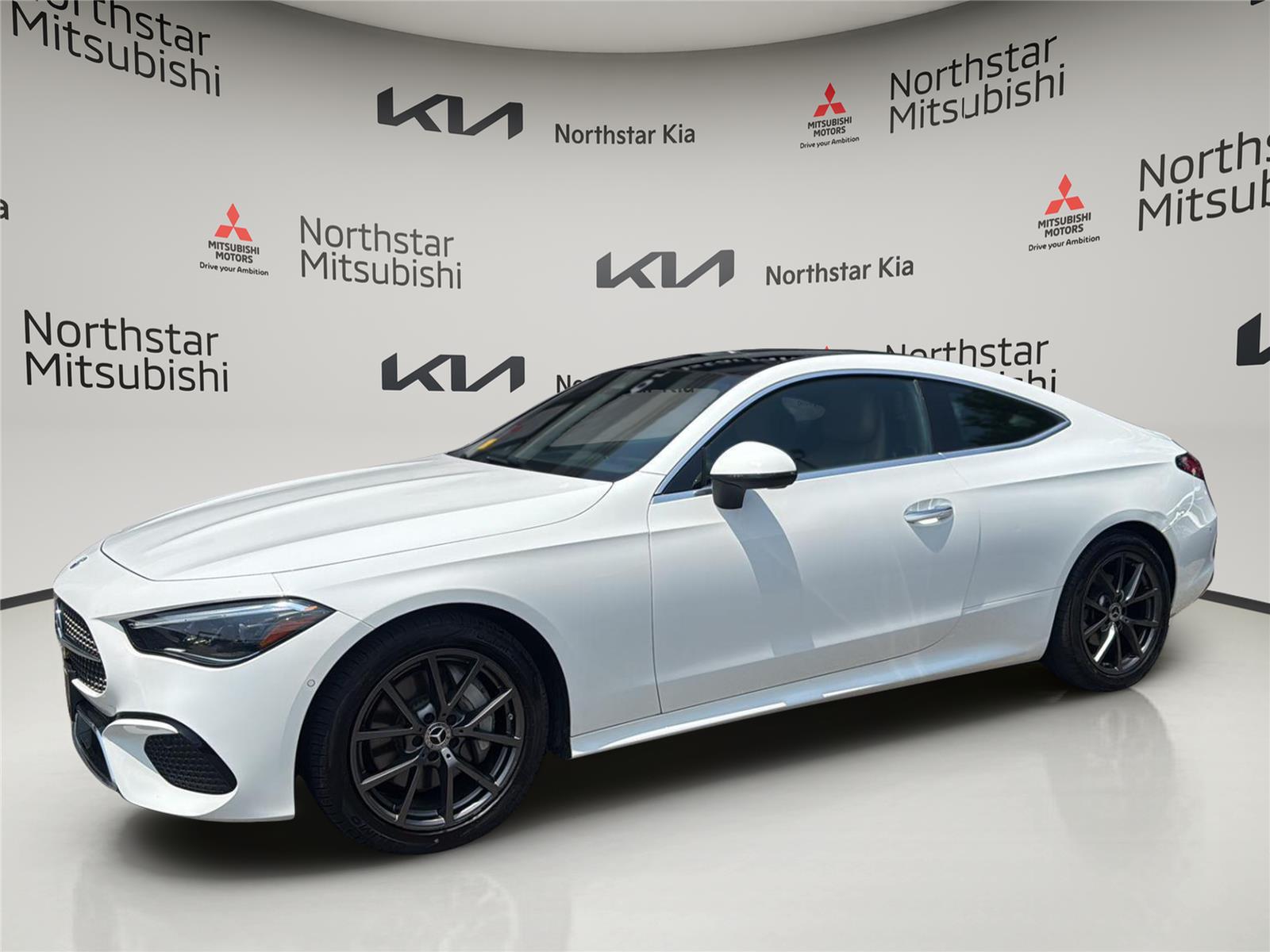 Polar White 2025 Mercedes-Benz CLE Coupe All-Wheel Drive Automatic