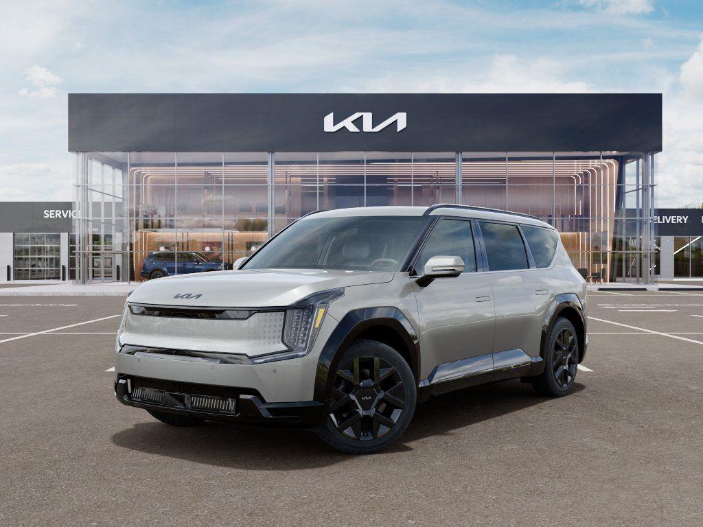 White (Ivory Silver) 2026 Kia EV9 SUV / Crossover All-Wheel Drive Automatic