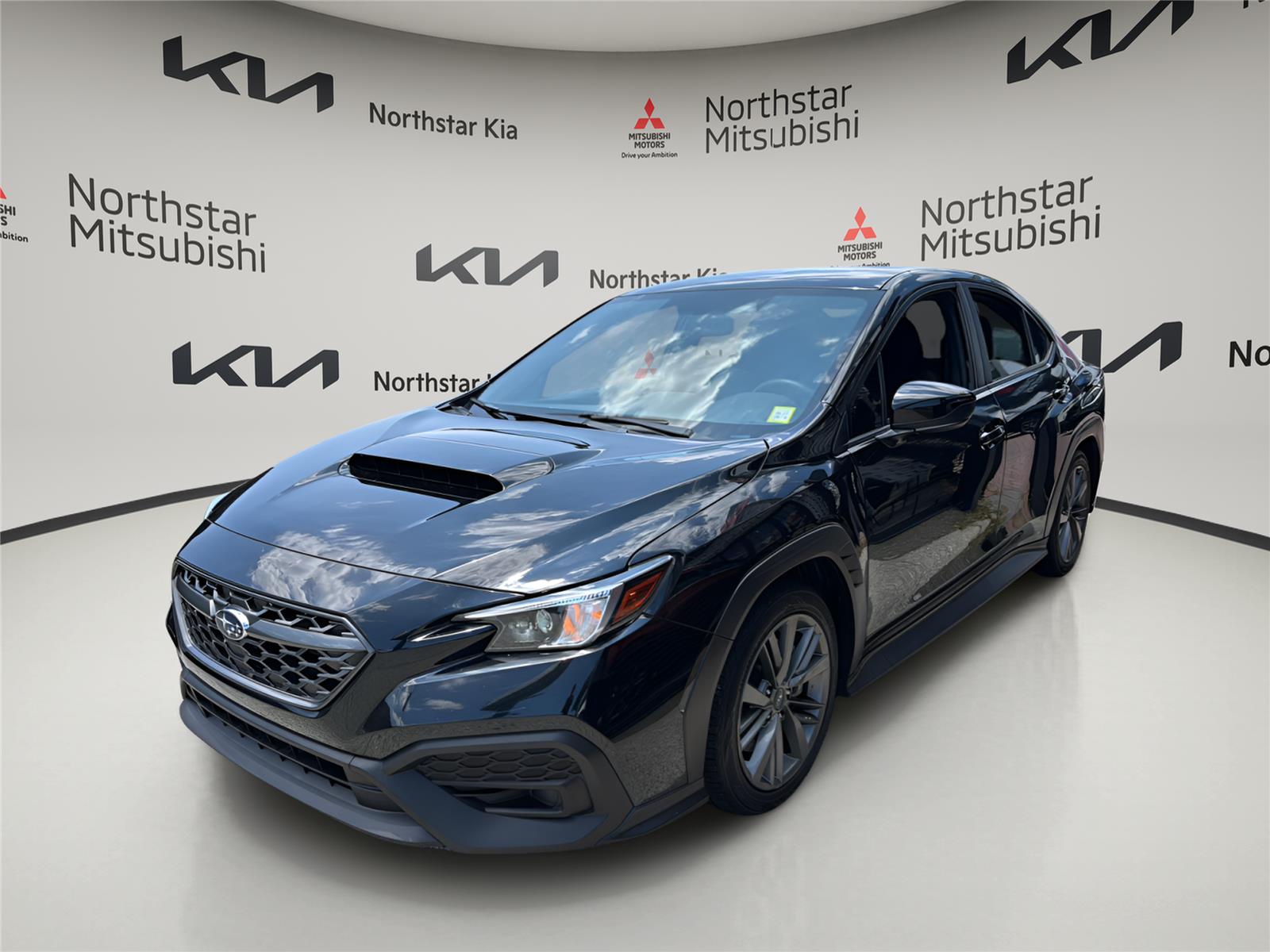 Crystal Black Silica 2022 Subaru WRX Sedan All-Wheel Drive Continuously Variable Transmission