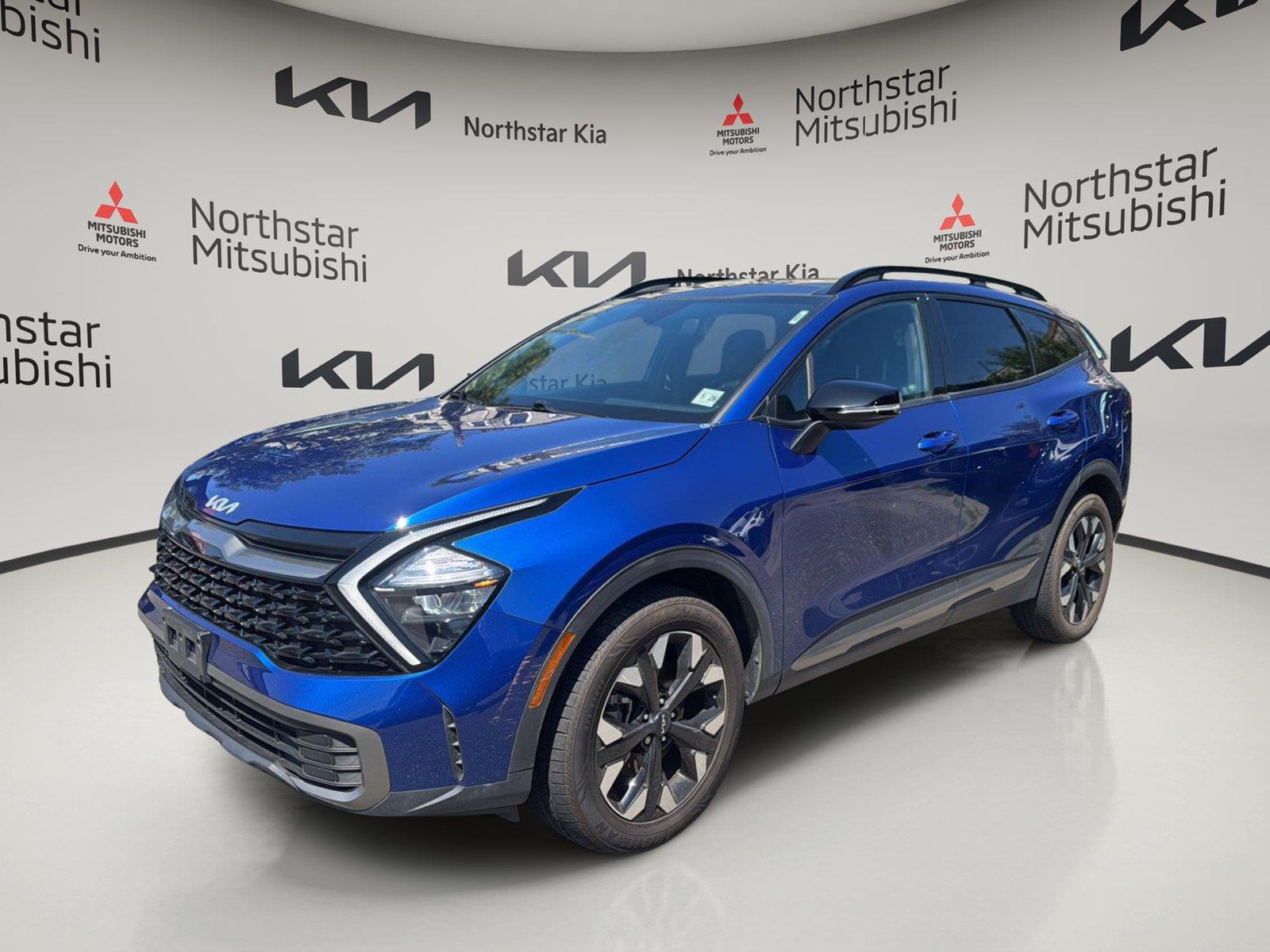 Sapphire Blue 2023 Kia Sportage SUV / Crossover All-Wheel Drive Automatic