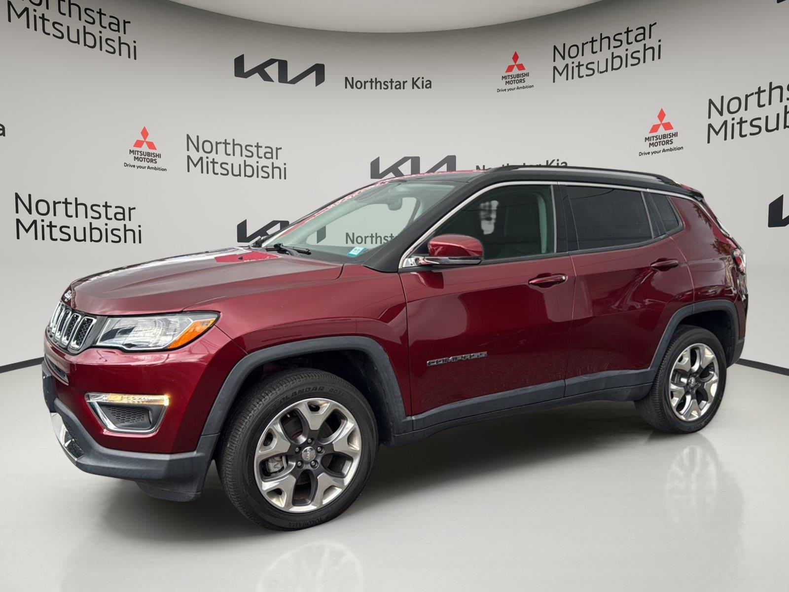 Velvet Red Pearlcoat 2020 Jeep Compass SUV / Crossover Four-Wheel Drive 9-Speed Automatic