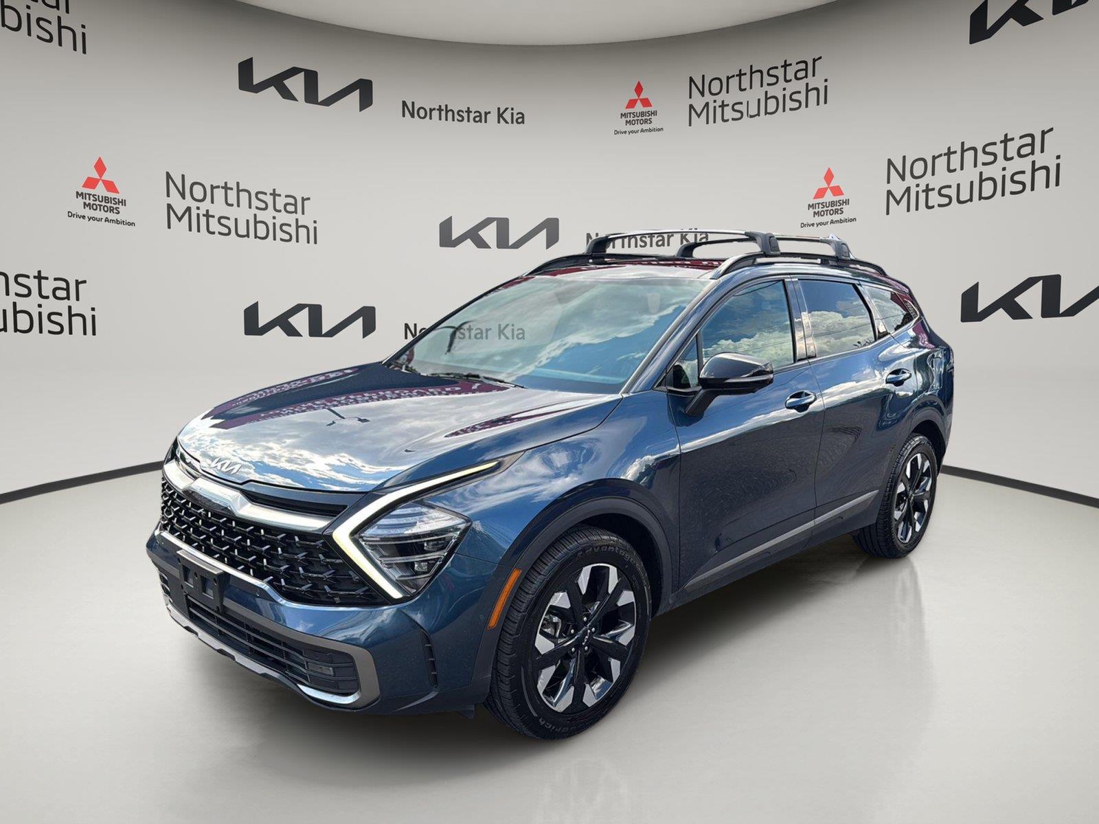 Vesta Blue 2023 Kia Sportage Hybrid Plug-In SUV / Crossover All-Wheel Drive Automatic