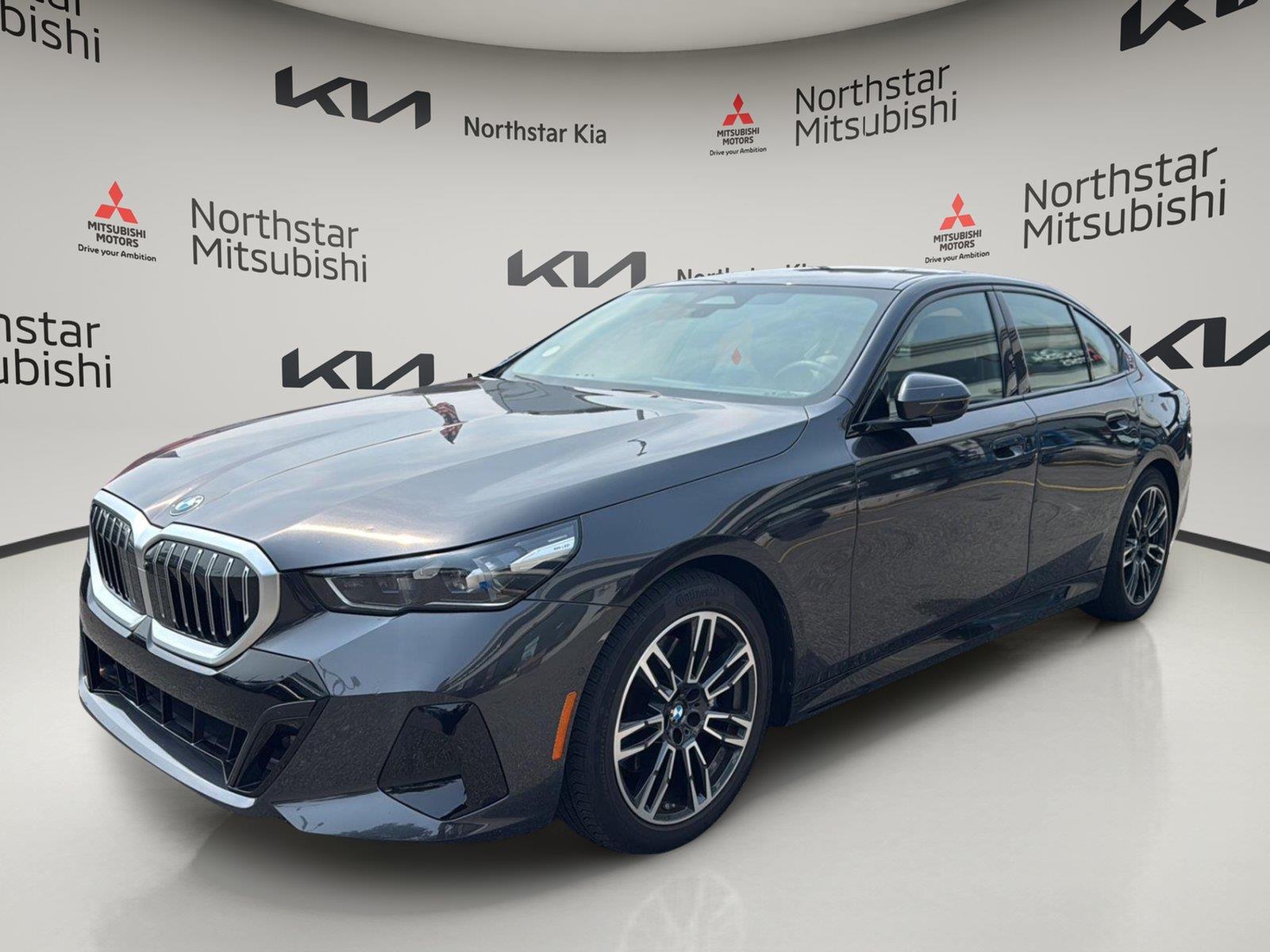 Gray 2026 BMW 5 Series Sedan All-Wheel Drive 8-Speed Automatic