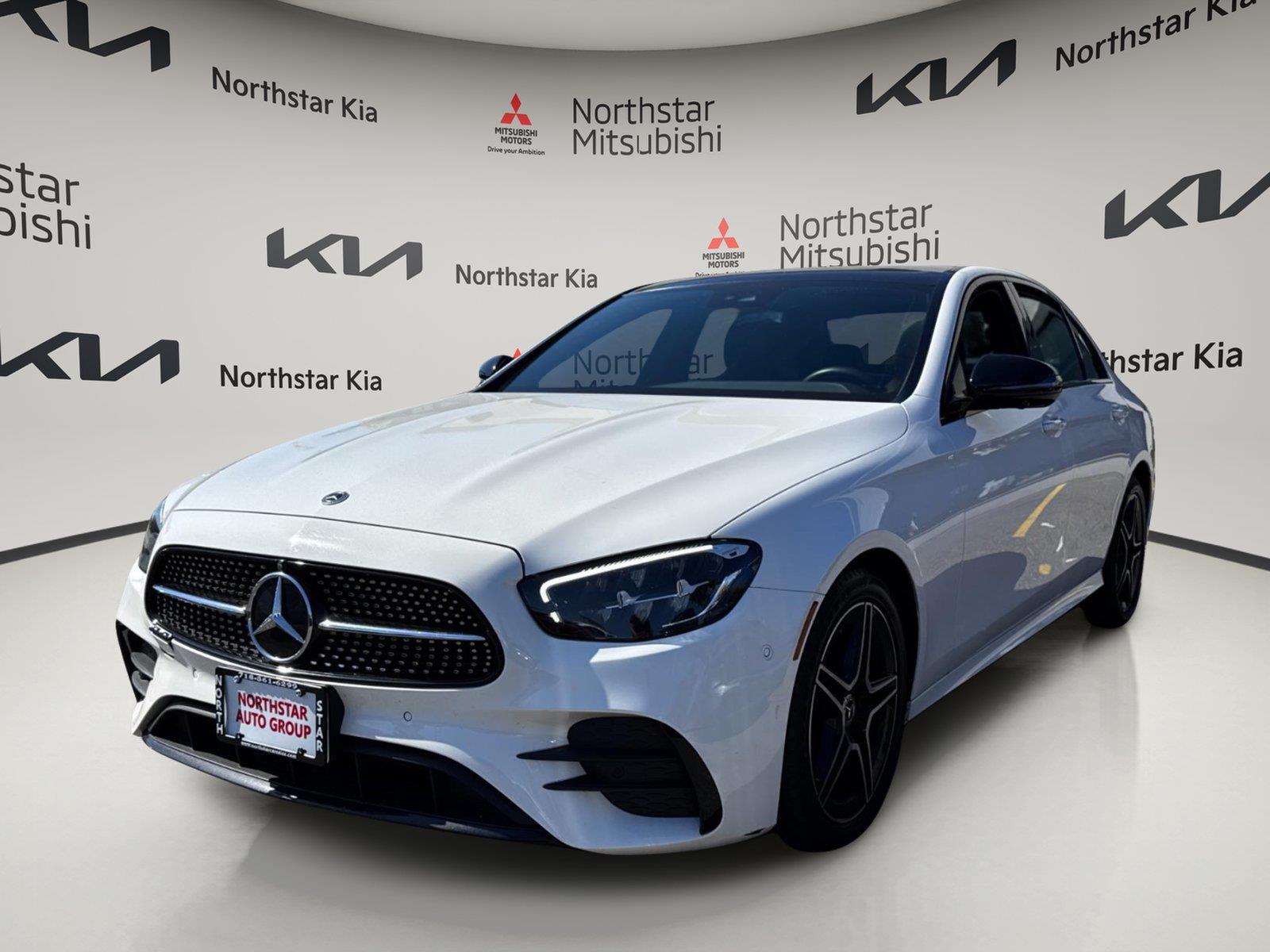 Polar White 2022 Mercedes-Benz E-Class Sedan All-Wheel Drive Automatic