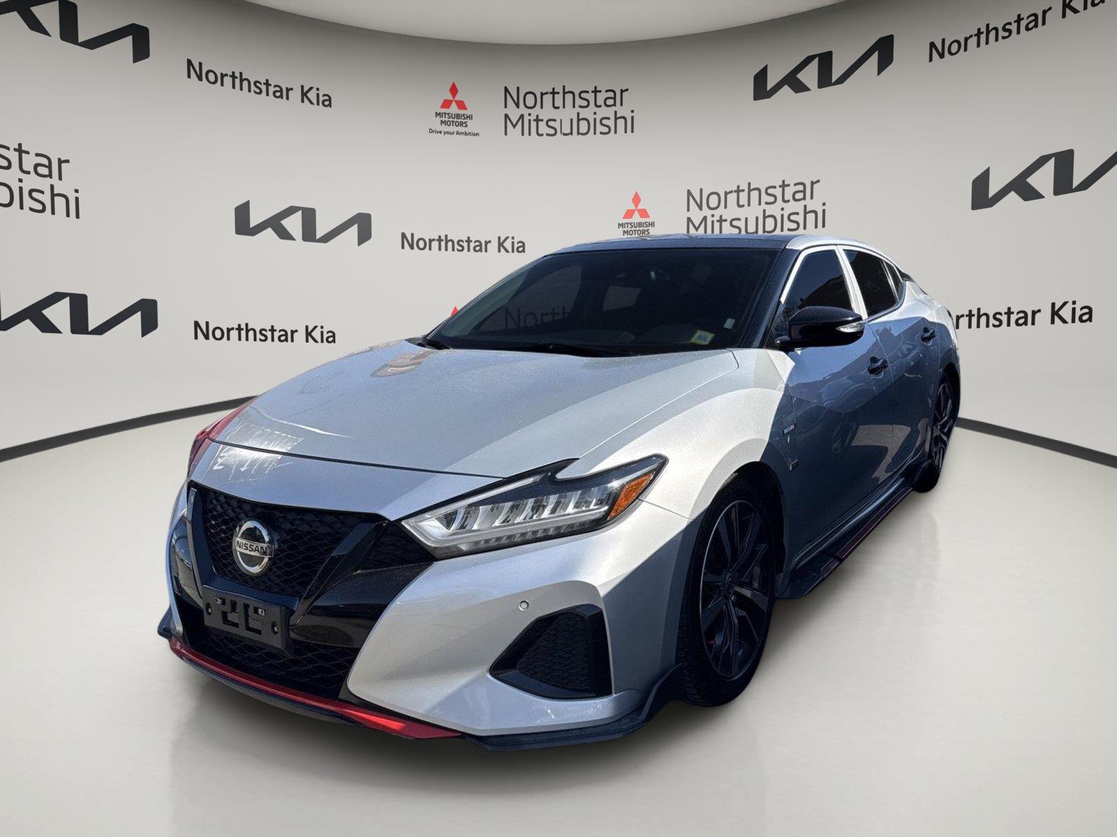 Brilliant Silver Metallic 2020 Nissan Maxima Sedan Front-Wheel Drive Continuously Variable Transmission