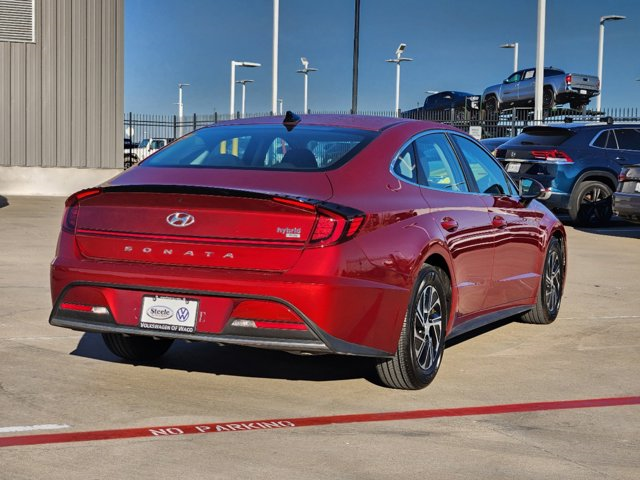 2023 Hyundai Sonata Hybrid Blue 3