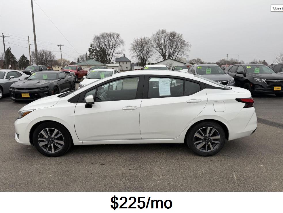 2025 Nissan Versa SV FWD