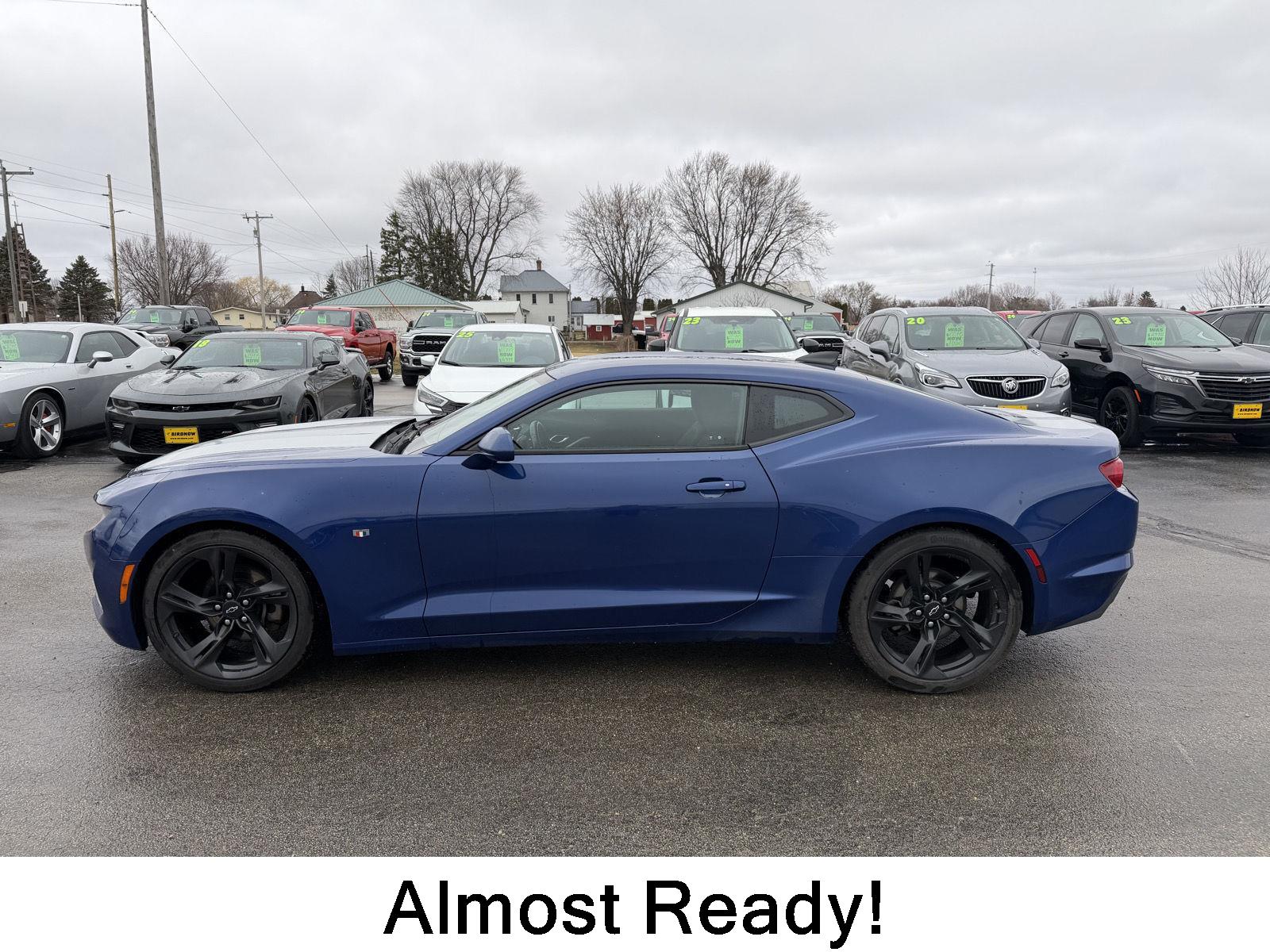 Riverside Blue Metallic 2020 Chevrolet Camaro 1LT Coupe RWD Coupe Rear-Wheel Drive Automatic