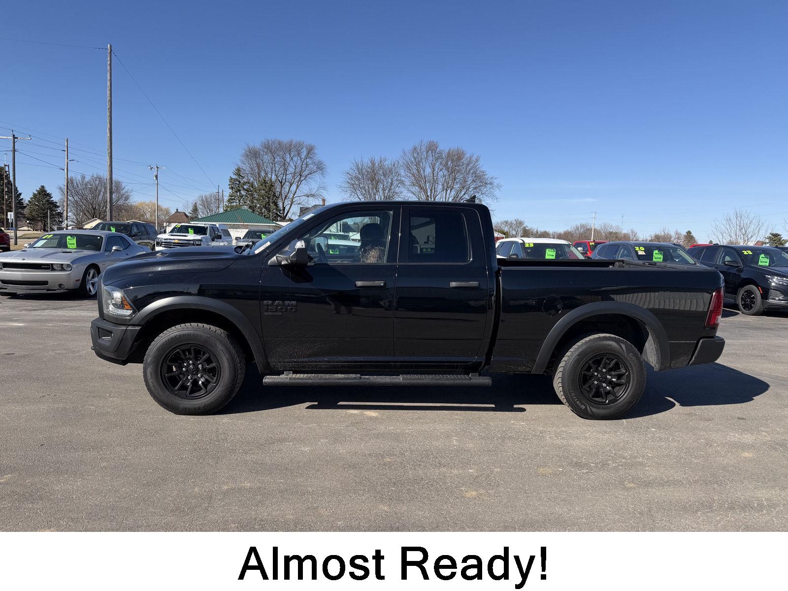 Black 2021 RAM 1500 Pickup Truck