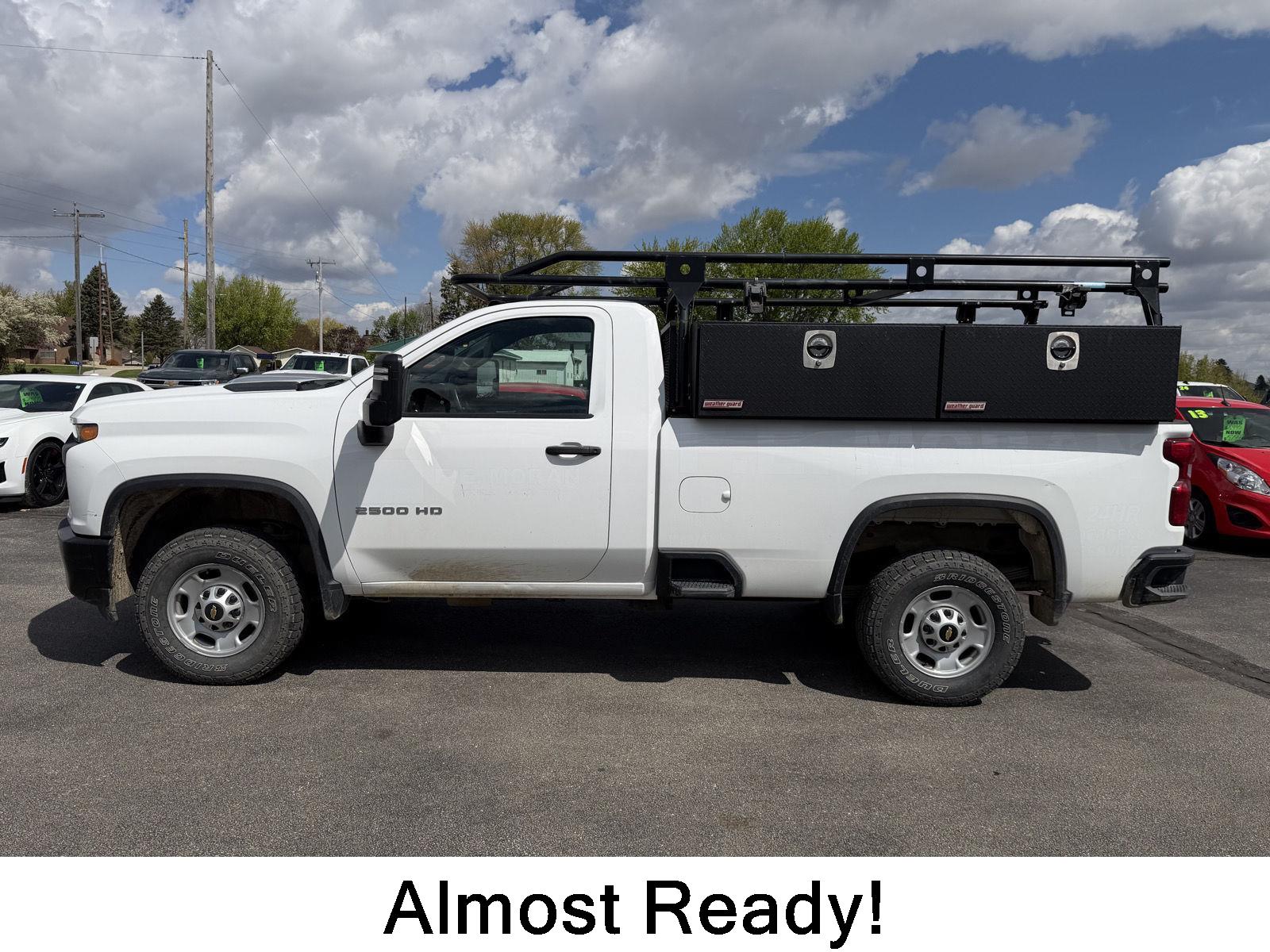 Summit White 2022 Chevrolet Silverado 2500HD Work Truck LB 4WD Pickup Truck Four-Wheel Drive 6-Speed Automatic