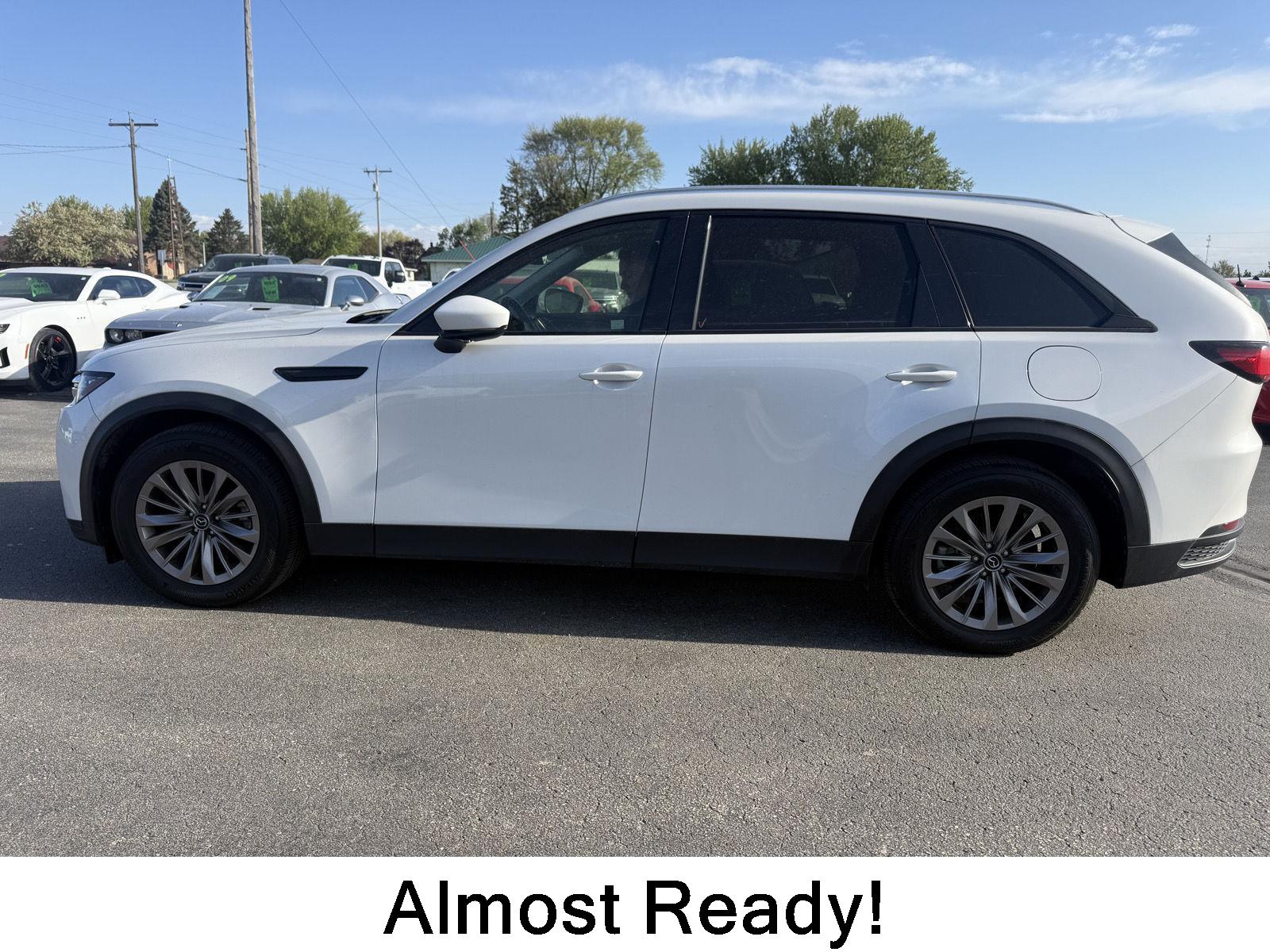 Rhodium White Premium 2024 Mazda CX-90 3.3 Turbo Preferred Plus AWD SUV / Crossover All-Wheel Drive Automatic