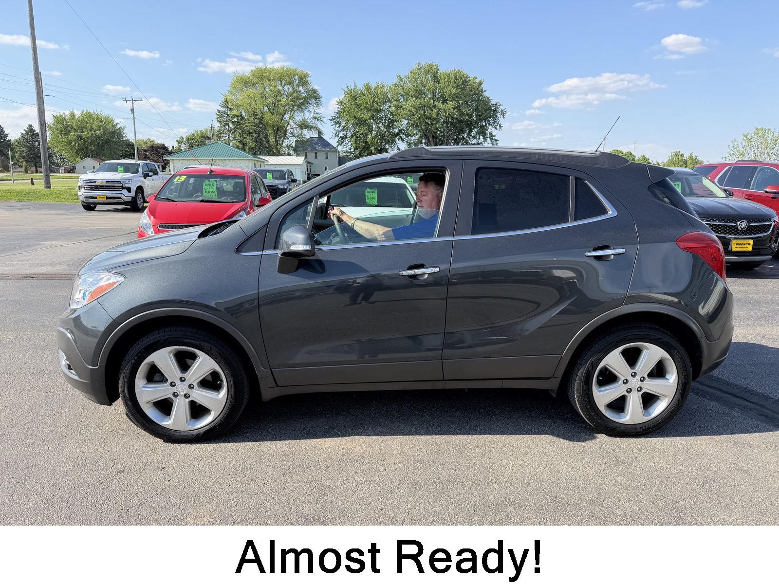 Graphite Gray Metallic 2016 Buick Encore Leather AWD SUV / Crossover All-Wheel Drive 6-Speed Automatic Overdrive