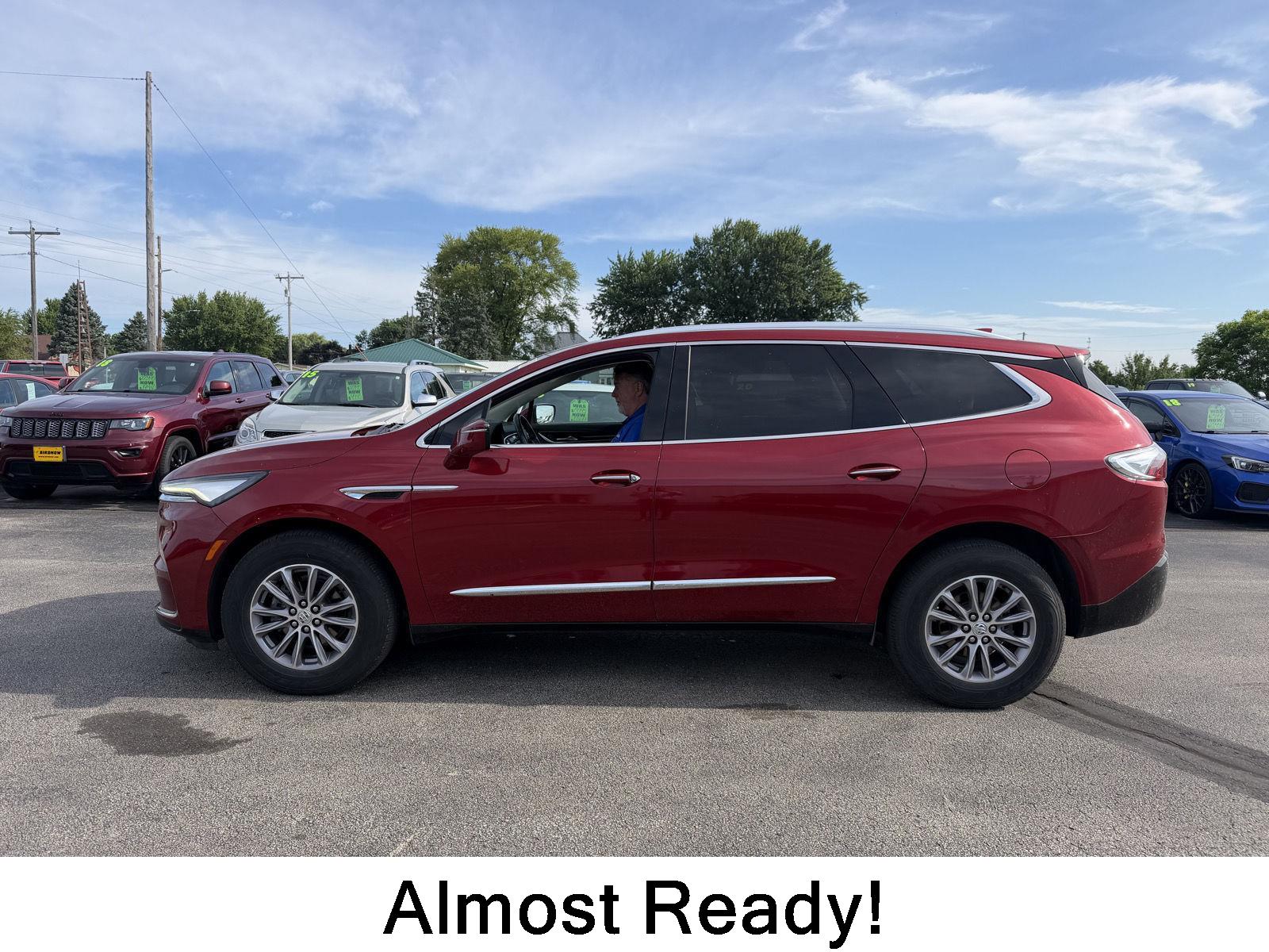 Cherry Red Tintcoat 2023 Buick Enclave SUV / Crossover Four-Wheel Drive 9-Speed Automatic