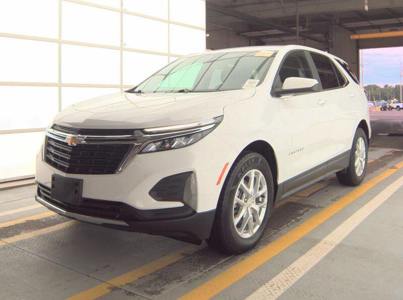 Summit White 2022 Chevrolet Equinox SUV / Crossover Four-Wheel Drive 6-Speed Automatic Overdrive