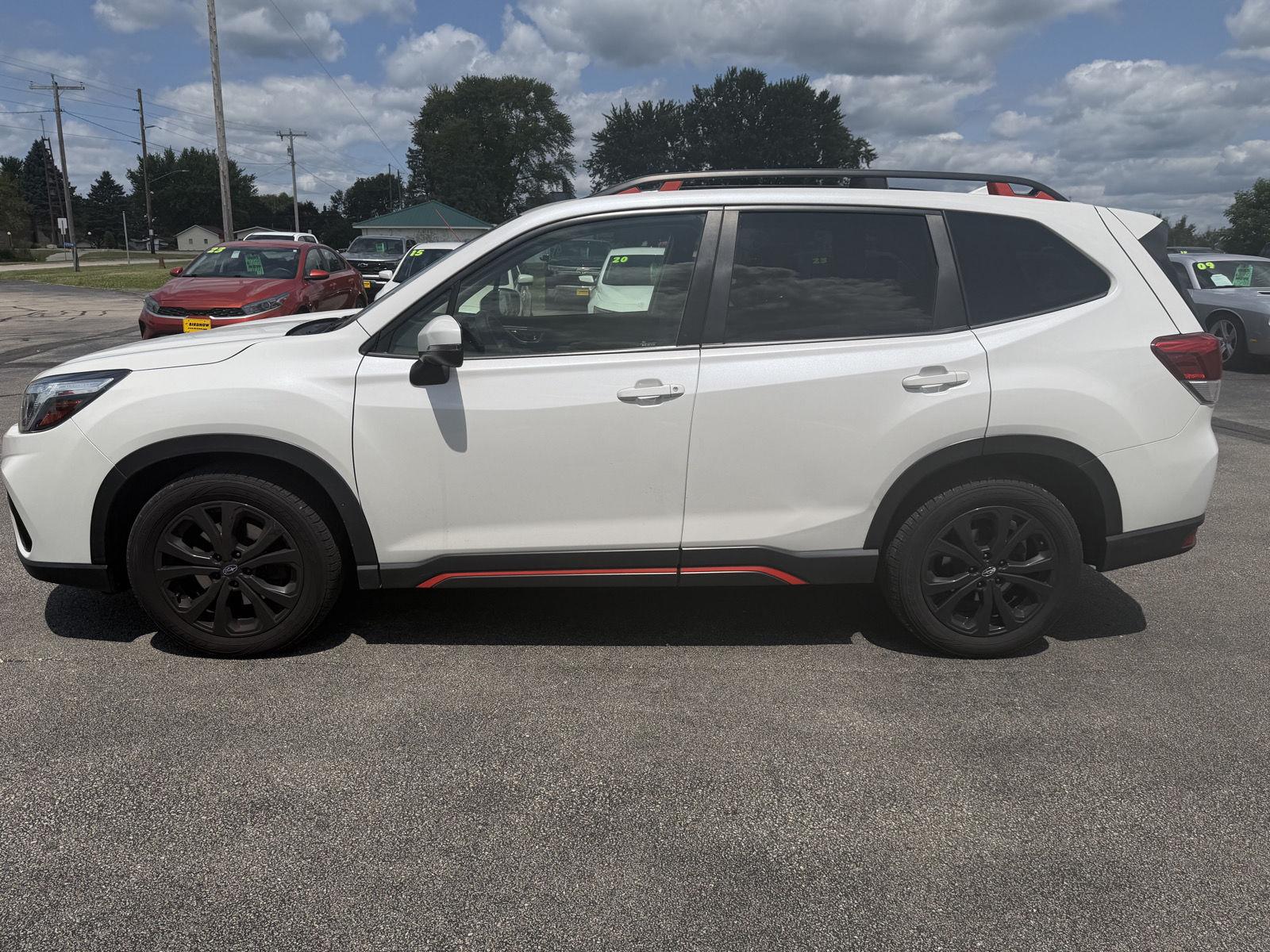 Crystal White Pearl 2020 Subaru Forester SUV / Crossover All-Wheel Drive Continuously Variable Transmission