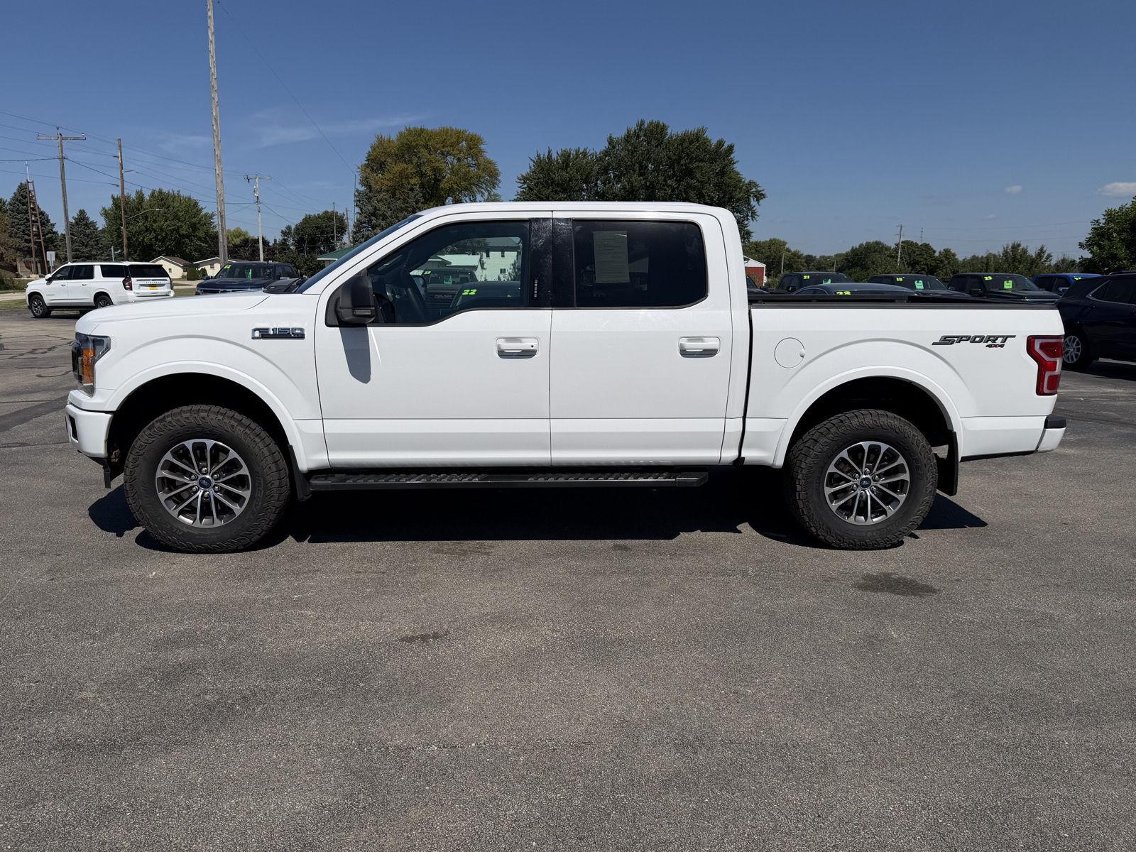 Oxford White 2019 Ford F-150 Pickup Truck Four-Wheel Drive 6-Speed Automatic