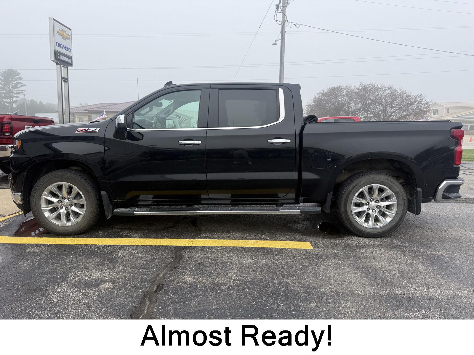 Black 2019 Chevrolet Silverado 1500 Pickup Truck Four-Wheel Drive 8-Speed Automatic