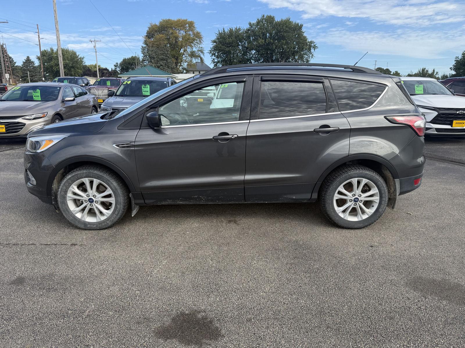 Blue Metallic 2018 Ford Escape SUV / Crossover All-Wheel Drive 6-Speed Automatic