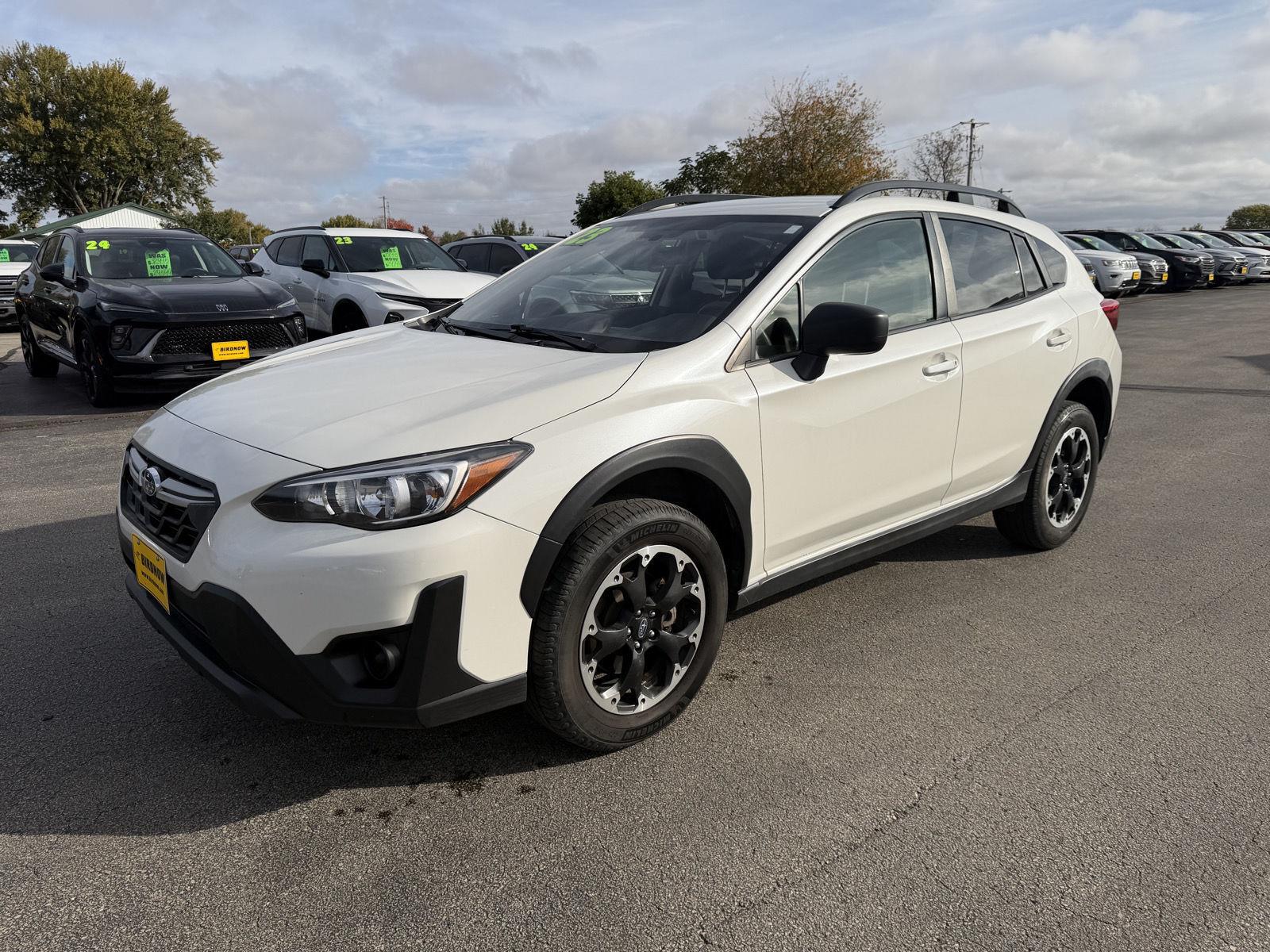 Crystal White Pearl 2023 Subaru Crosstrek SUV / Crossover Continuously Variable Transmission