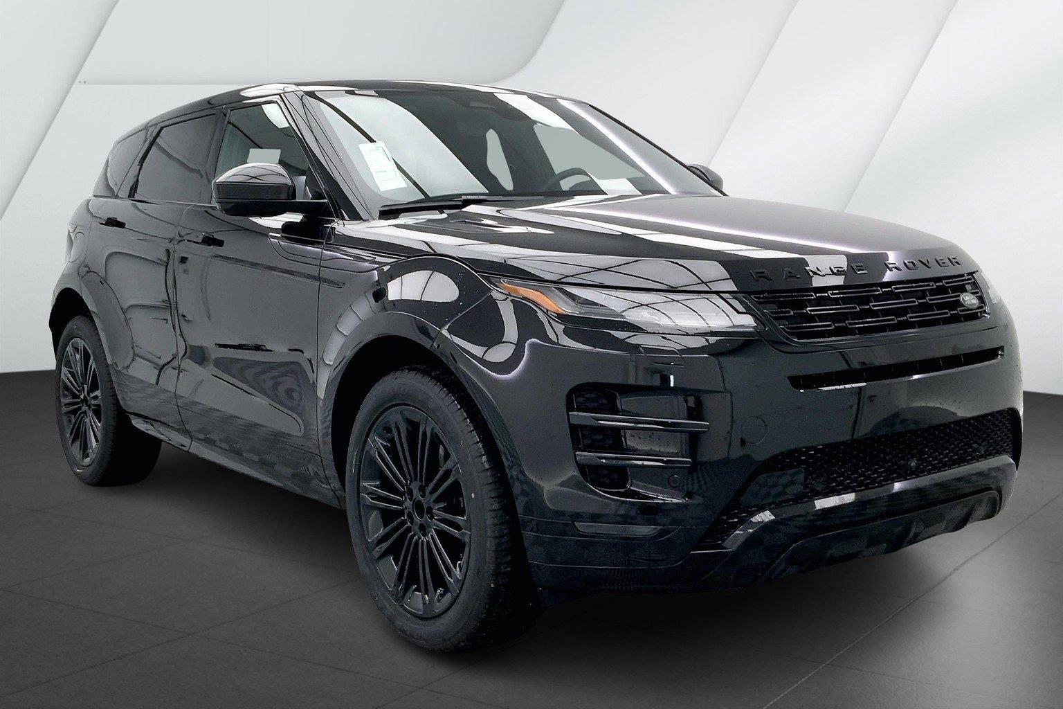 Santorini Black Metallic 2026 Land Rover Range Rover Evoque SUV / Crossover All-Wheel Drive Automatic