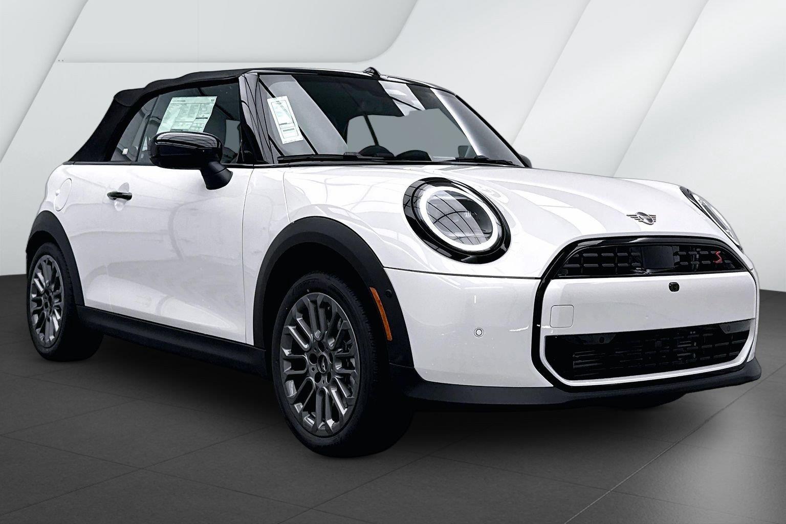 Nanuq White Metallic 2026 MINI Cooper Convertible Front-Wheel Drive 