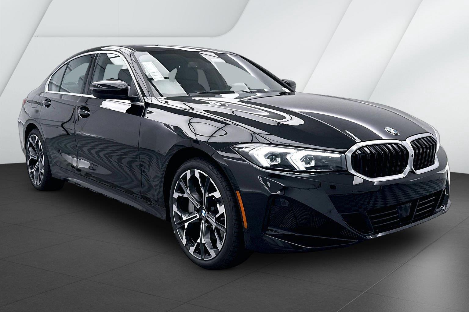 Black Sapphire Metallic 2026 BMW 3 Series Sedan All-Wheel Drive Automatic
