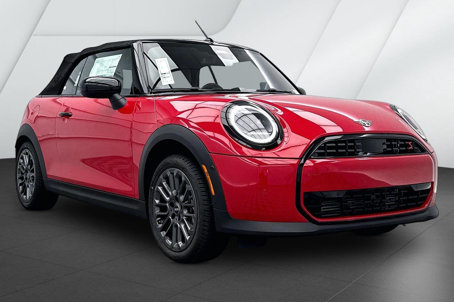 Chili Red II 2026 MINI Cooper Convertible Front-Wheel Drive 7-Speed Dual Clutch