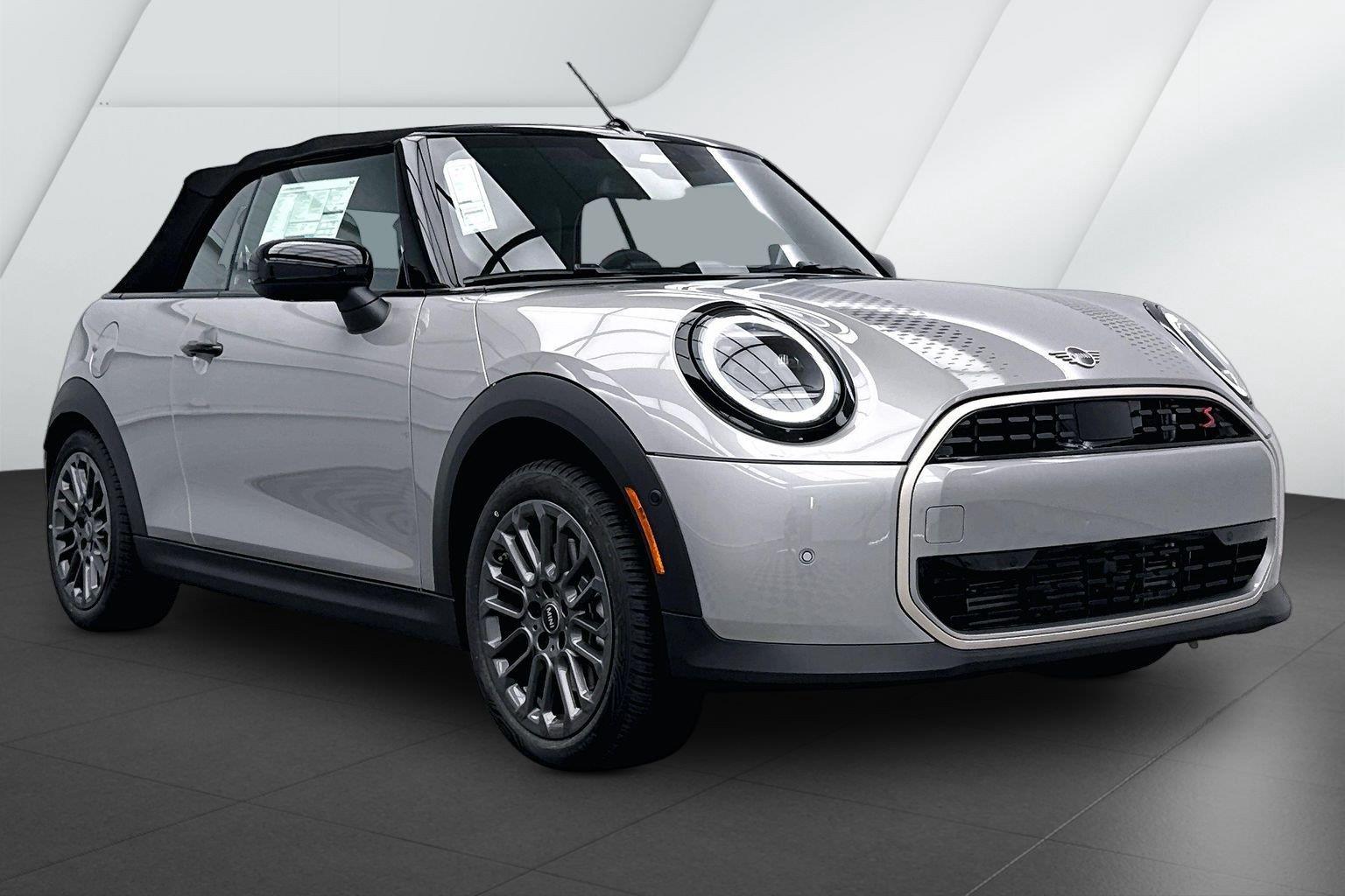 Melting Silver III Metallic 2026 MINI Cooper Convertible Front-Wheel Drive 
