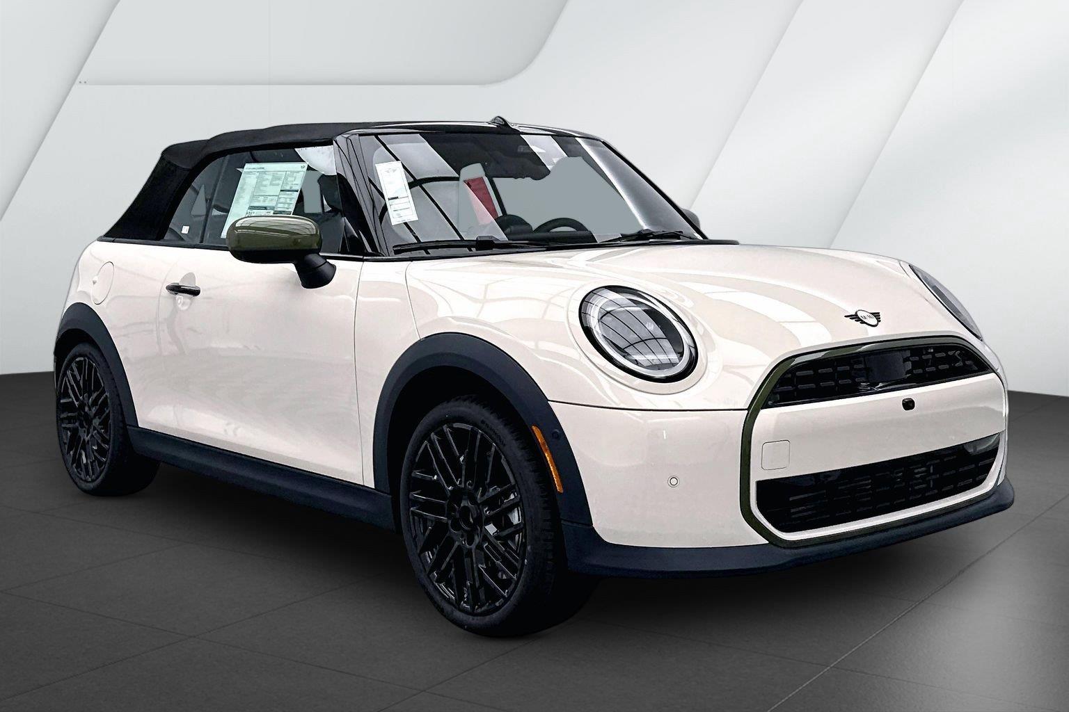 Inspired White 2027 MINI Cooper Convertible Front-Wheel Drive 7-Speed Dual Clutch