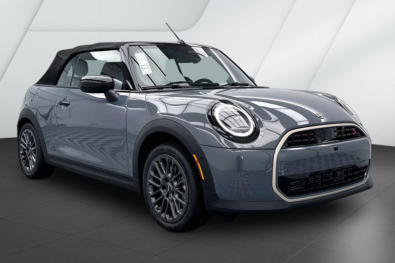 Red (Copper Grey Metallic) 2026 MINI Cooper Convertible Front-Wheel Drive 7-Speed Dual Clutch