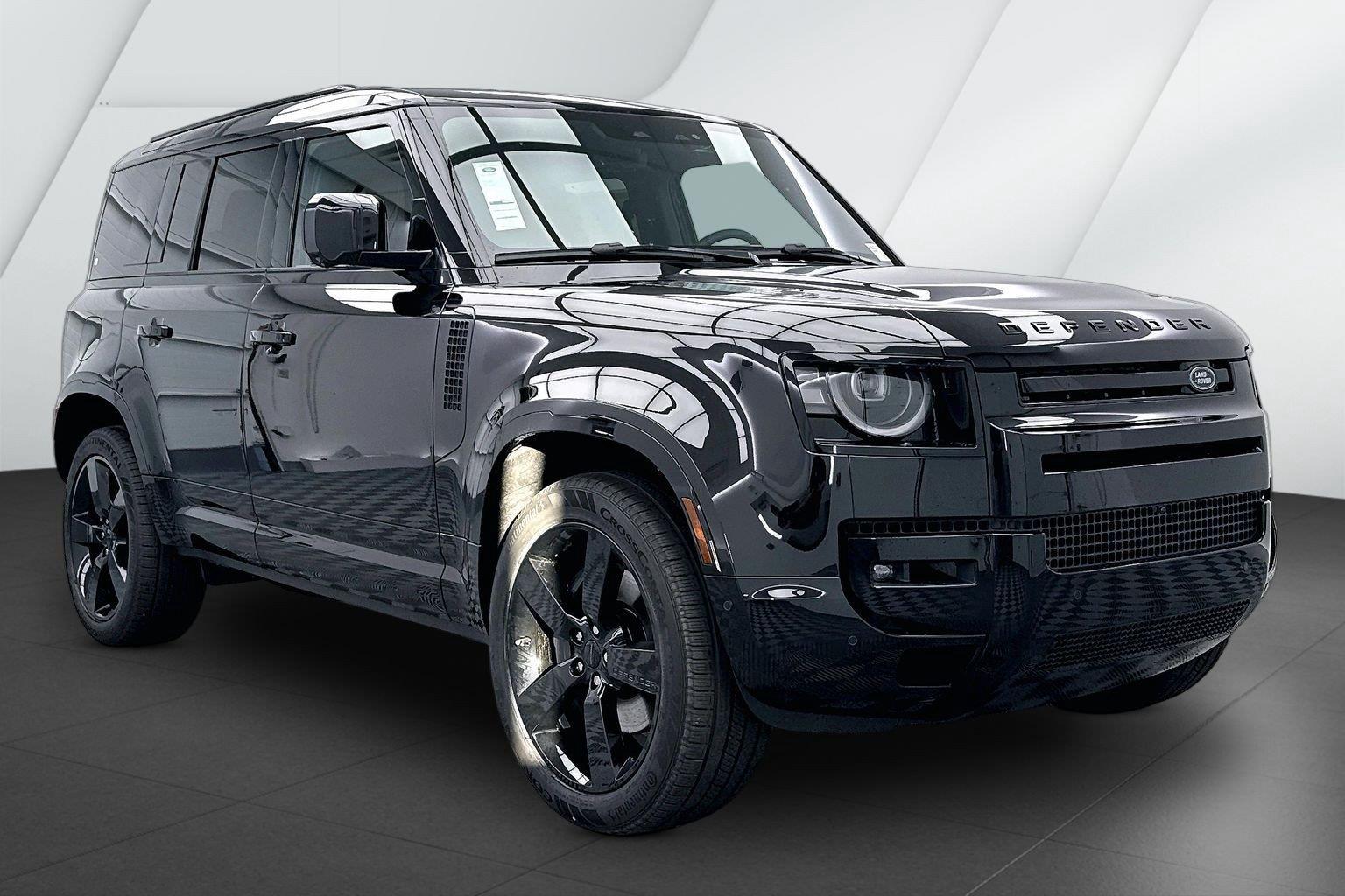 Santorini Black Metallic 2026 Land Rover Defender SUV / Crossover All-Wheel Drive Automatic
