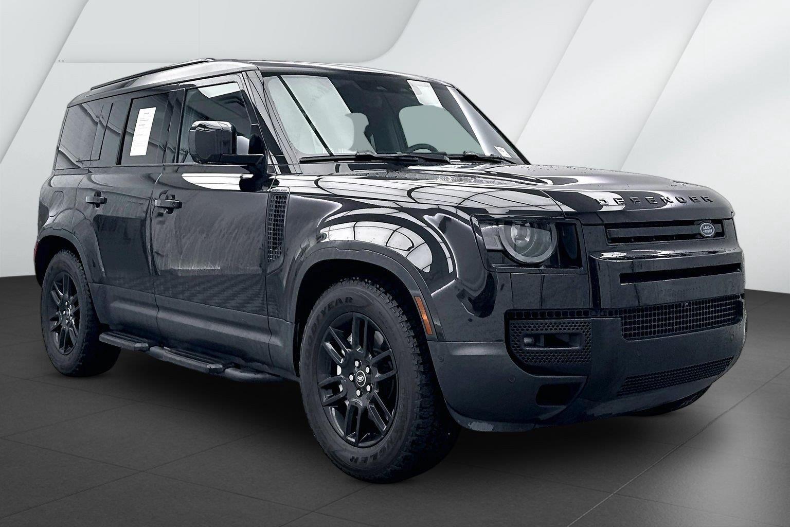 Santorini Black Metallic 2025 Land Rover Defender SUV / Crossover All-Wheel Drive Automatic