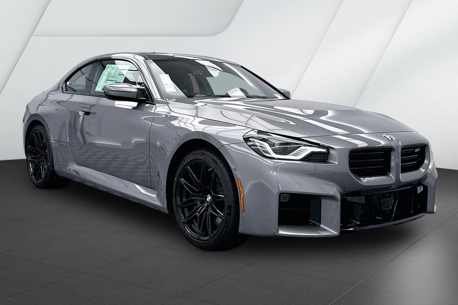 Gray (Skyscraper Grey Metallic) 2026 BMW M2 Coupe Rear-Wheel Drive Automatic