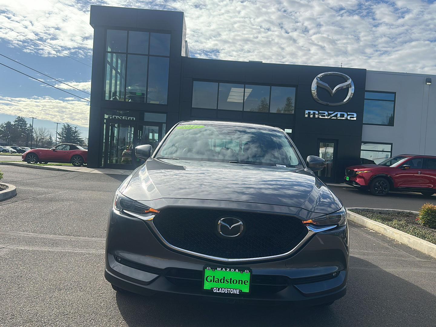 Machine Gray Metallic 2017 Mazda CX-5 Grand Touring AWD SUV / Crossover All-Wheel Drive Automatic