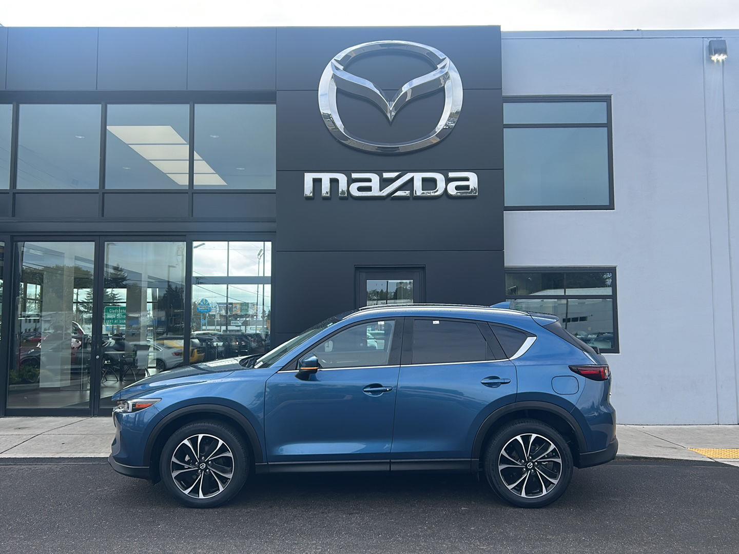 Eternal Blue Mica 2023 Mazda CX-5 2.5 S Premium Plus AWD SUV / Crossover All-Wheel Drive Automatic