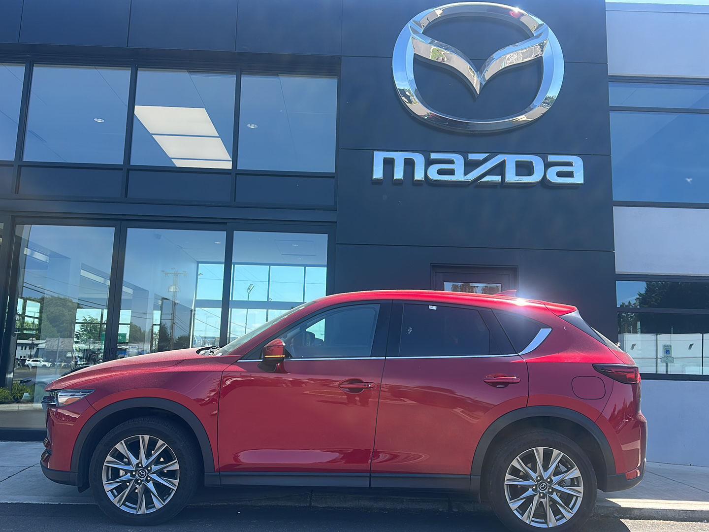 Soul Red Crystal Metallic 2021 Mazda CX-5 Grand Touring AWD SUV / Crossover All-Wheel Drive Automatic